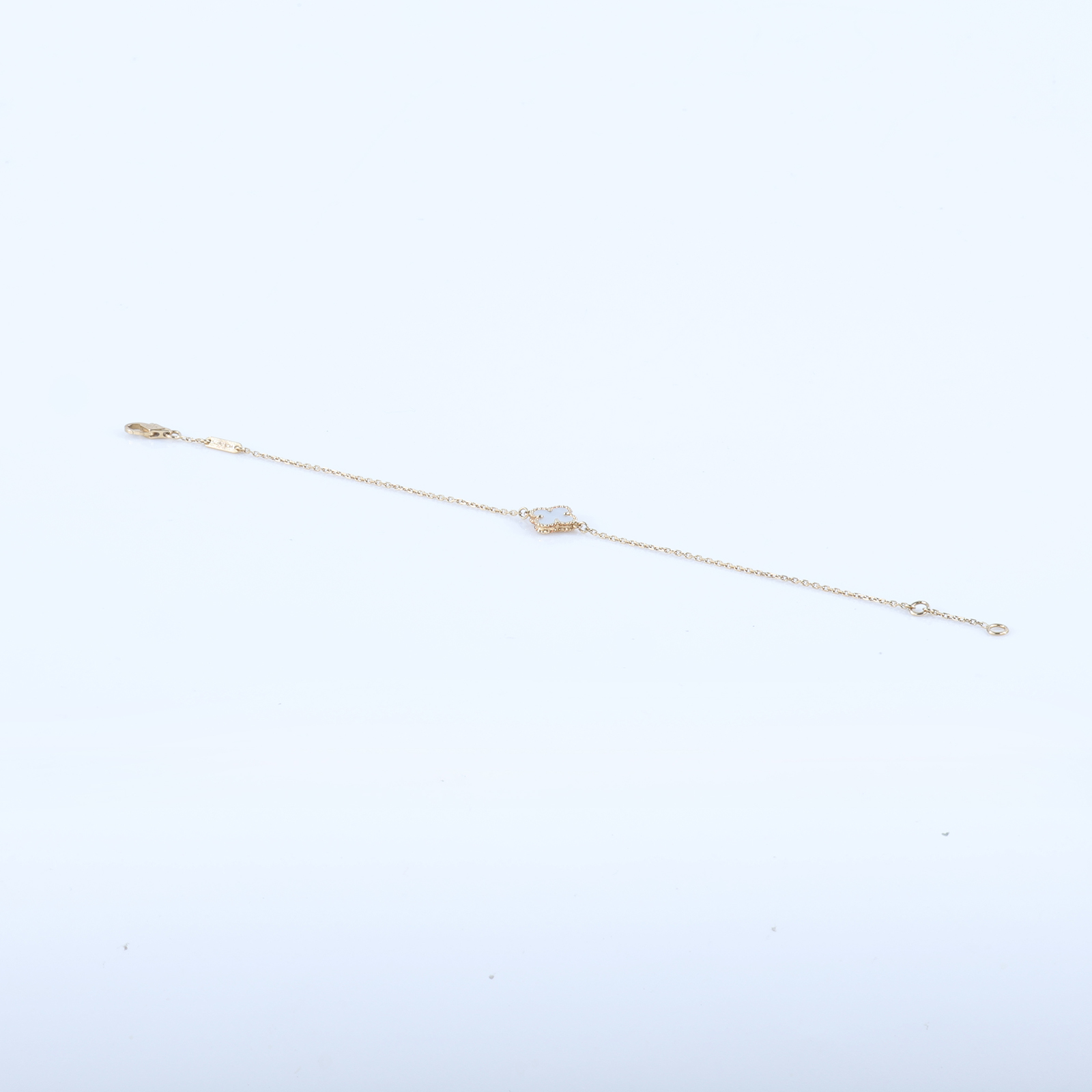 梵克雅寶 Van Cleef & Arpels Sweet Alhambra 手鍊 VCARF68800 白母貝Alhambra SWEET手鍊 無附屬品