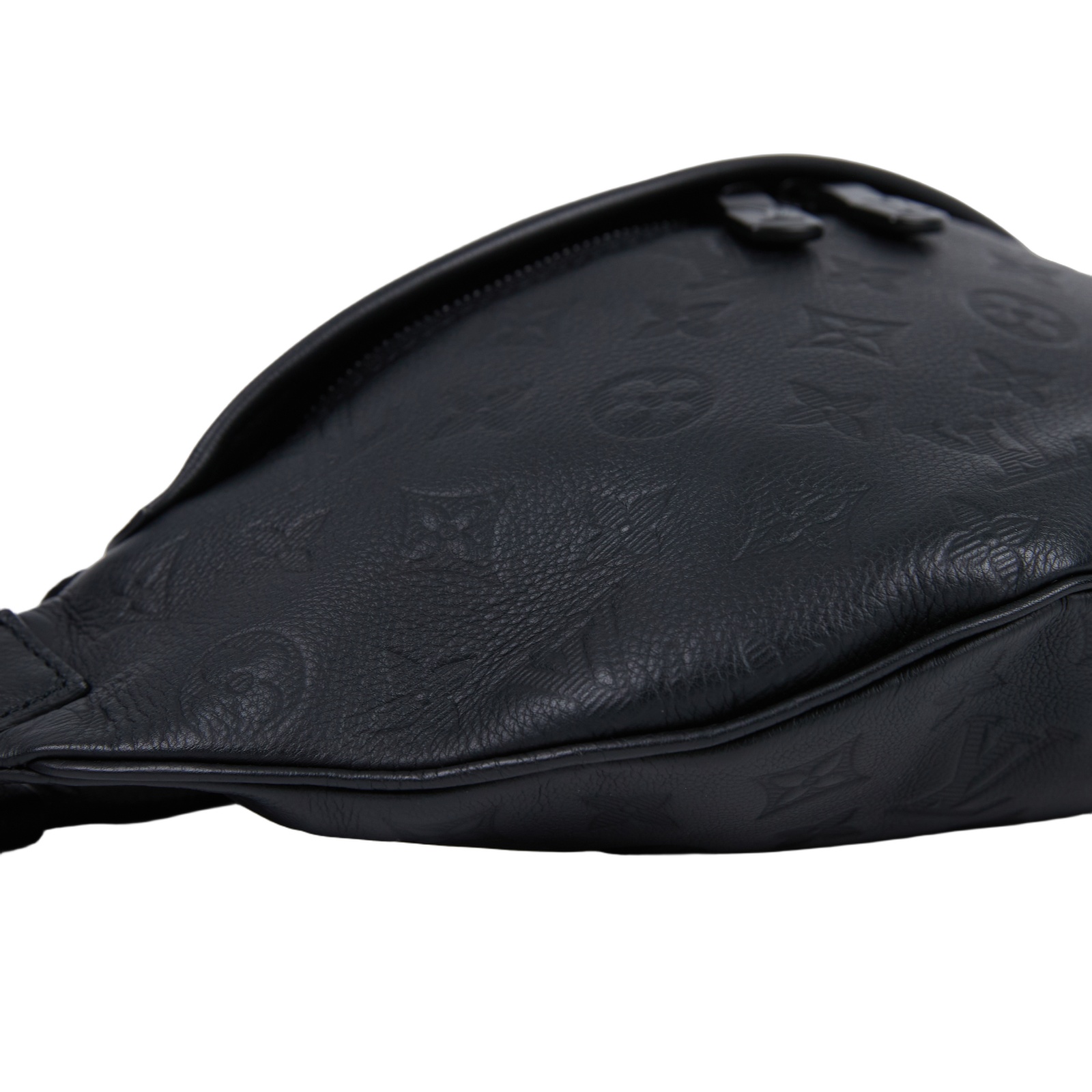 路易威登 LOUIS VUITTON Discovery PM 腰包 小牛皮 黑色 M46036 晶片款 黑原花壓紋DISCOVERY腰包 原廠盒子/防塵袋