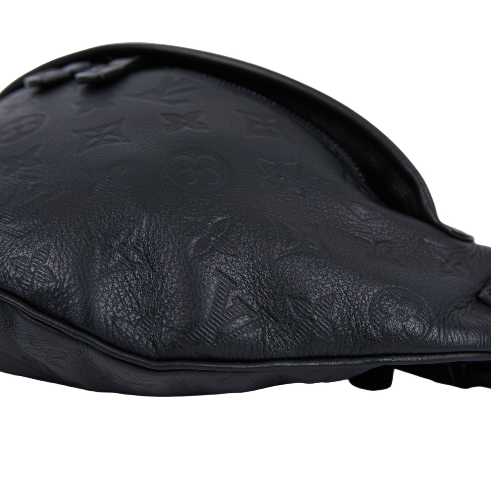路易威登 LOUIS VUITTON Discovery PM 腰包 小牛皮 黑色 M46036 晶片款 黑原花壓紋DISCOVERY腰包 原廠盒子/防塵袋