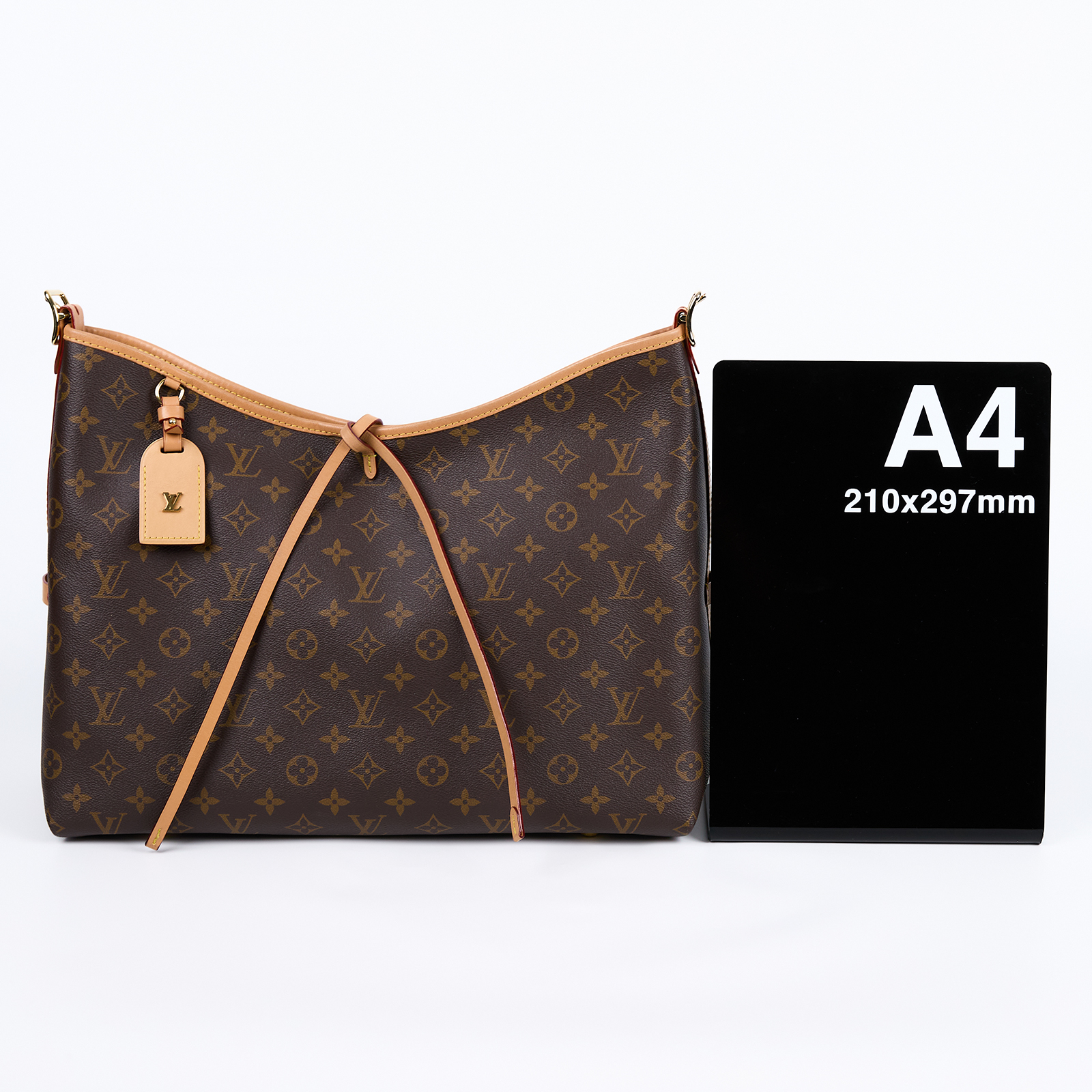 路易威登 LOUIS VUITTON CarryAll MM 原花 肩背包 M46197 晶片款 原花CarryAll  MM 原廠盒子/防塵袋/內袋/吊牌