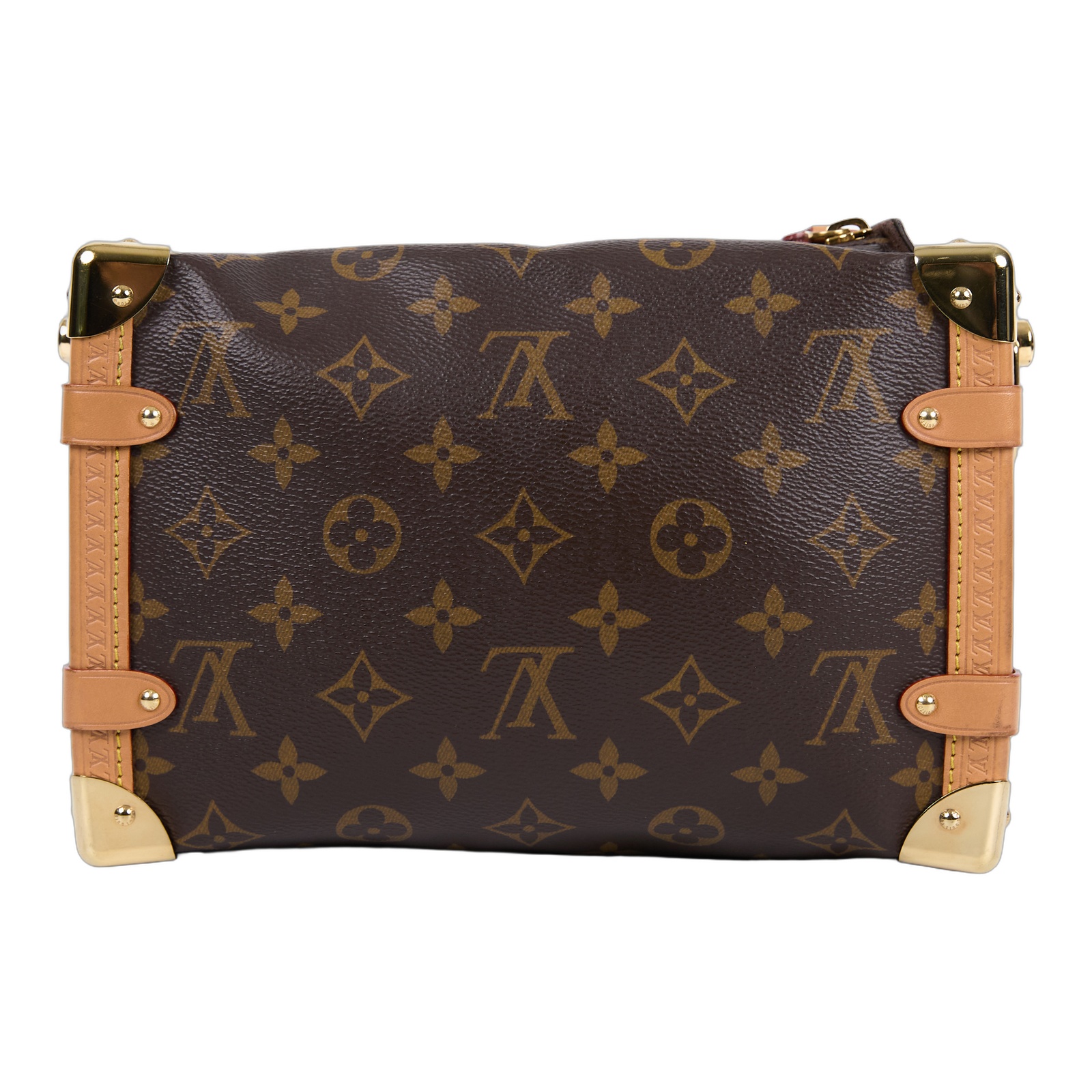 路易威登 LOUIS VUITTON Side Trunk MM 老花 手提 肩背 箱包 M46358  原廠盒子/防塵袋/購買證明/背帶2