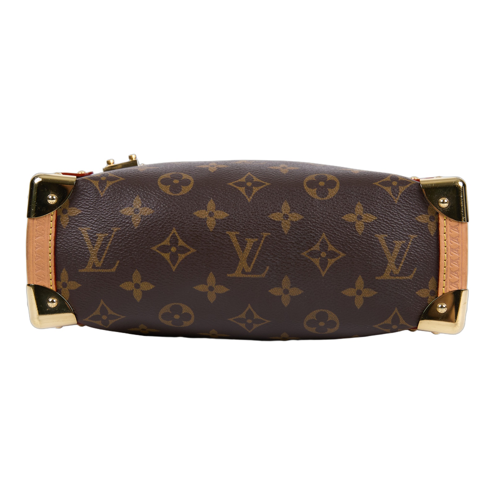 路易威登 LOUIS VUITTON Side Trunk MM 老花 手提 肩背 箱包 M46358  原廠盒子/防塵袋/購買證明/背帶2