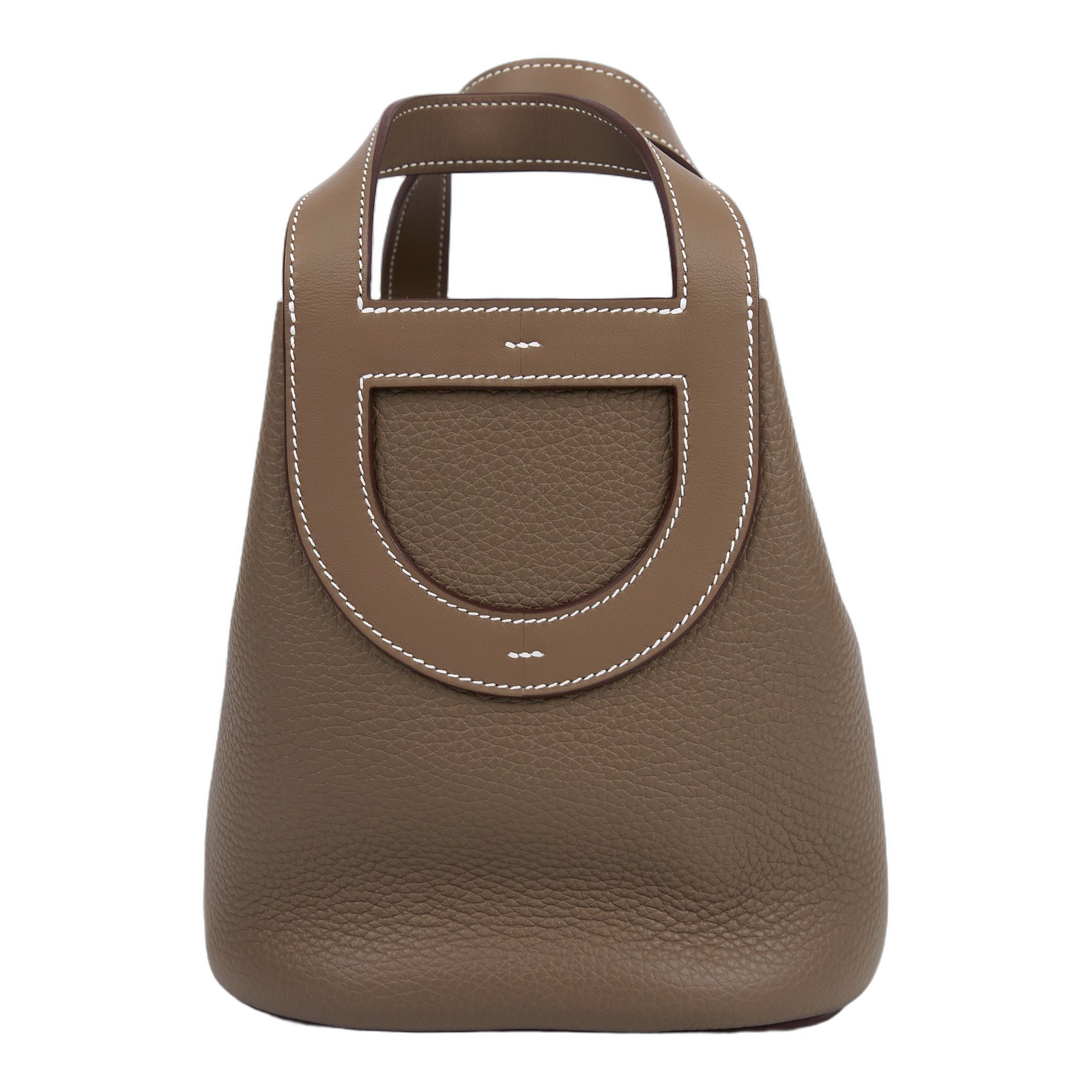 愛馬仕 Hermes In The Loop 18  豬鼻 菜籃子包 ITL18  K刻 大象灰IN THE LOOP18 原廠盒子/防塵袋2