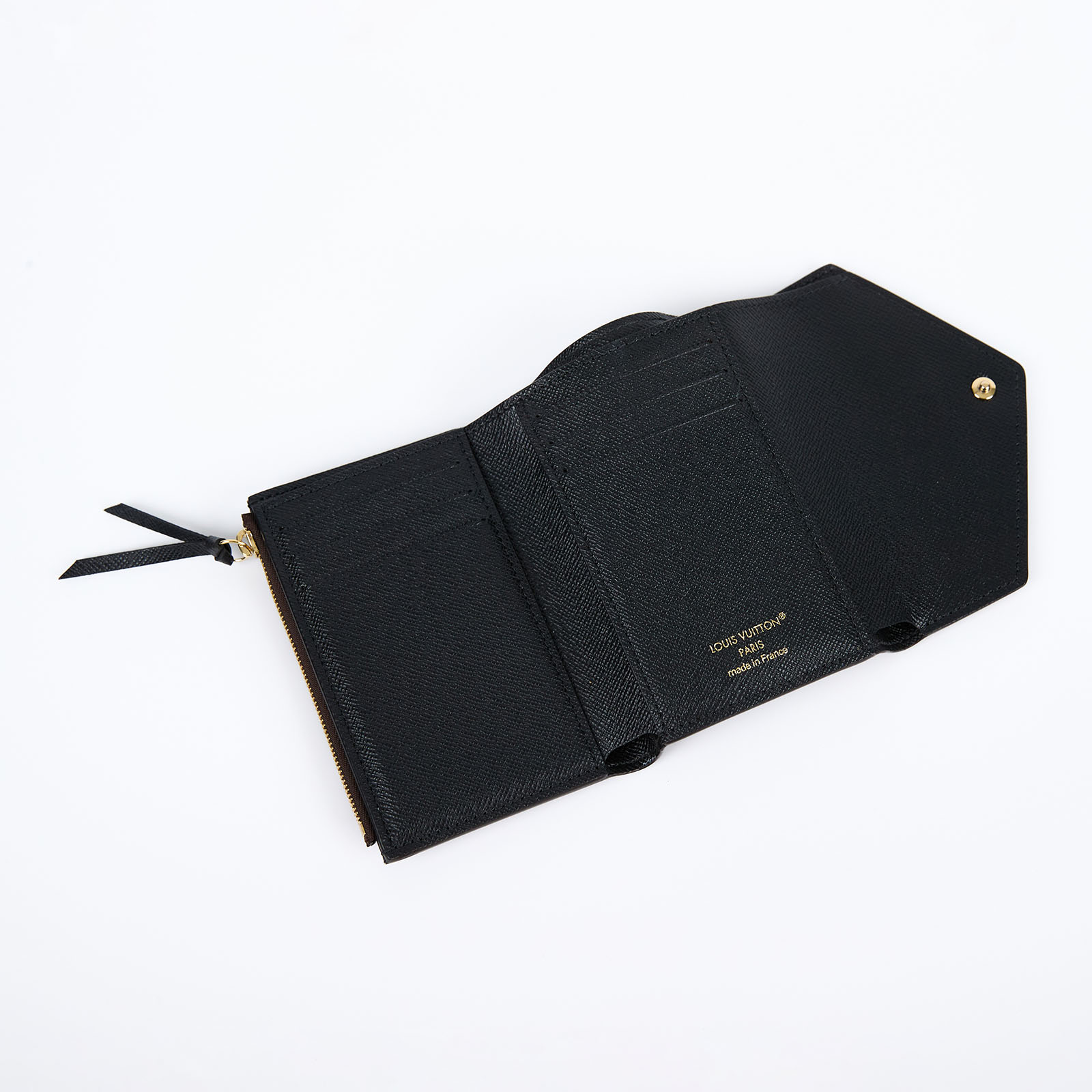 路易威登 LOUIS VUITTON Victorine 錢包 Reverse塗層帆布 M81557 晶片款 VICTORINE雙色短夾 原廠盒子/防塵袋