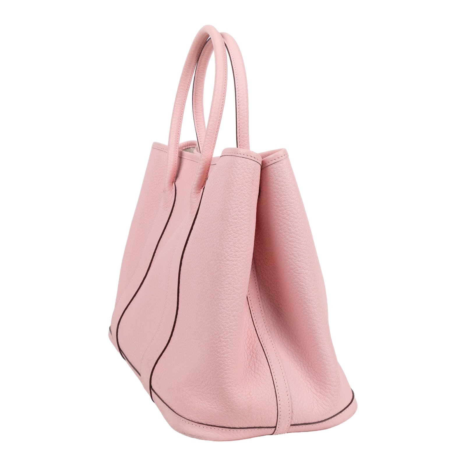 愛馬仕 Hermes Garden Party 花園派對包 36 GP36 T MM 003 KH 粉色GP36 防塵袋