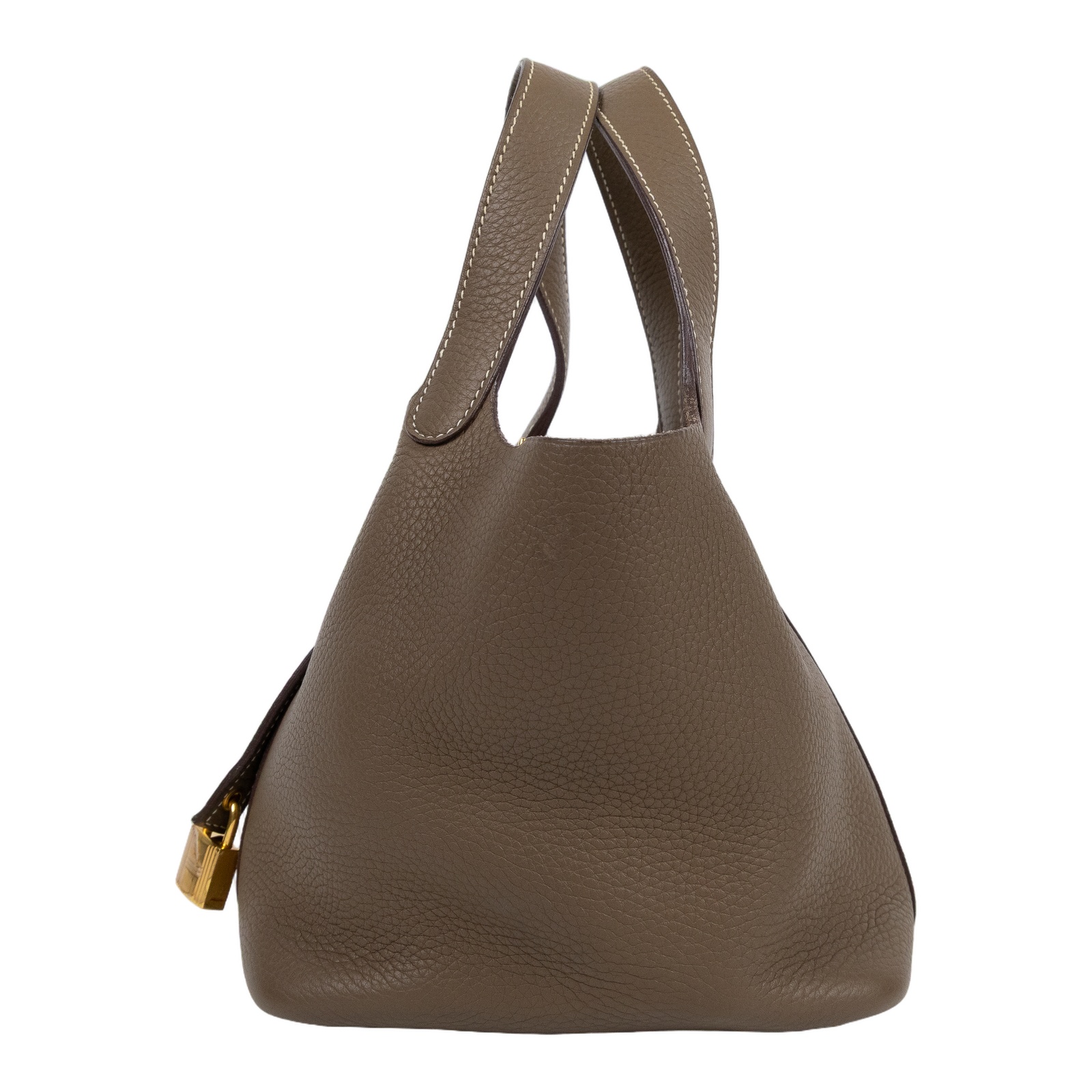 愛馬仕 Hermes Picotin Lock 18 菜籃子包 PT18 Y IT 012 AC Y刻 大象灰PICOTIN18 無附屬品
