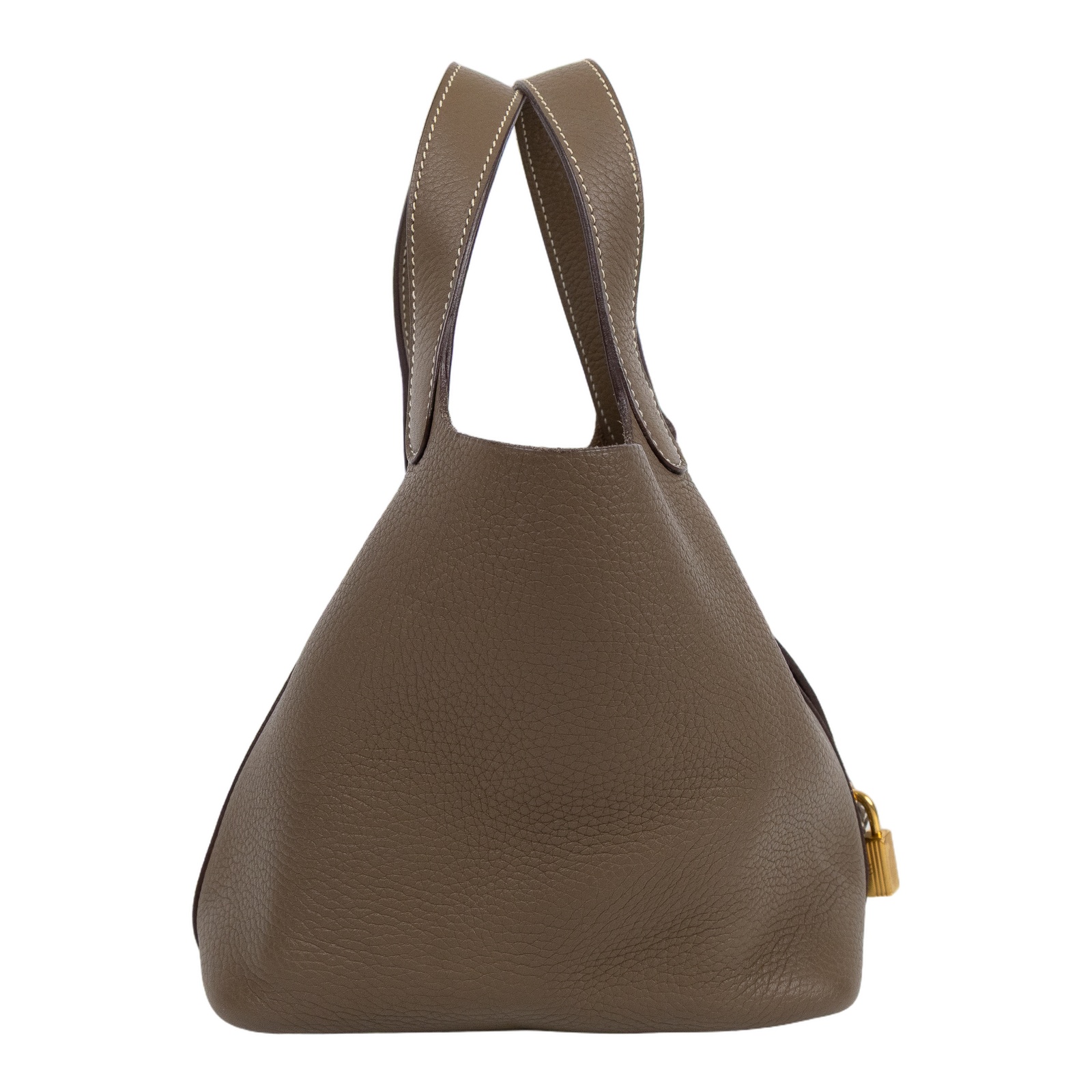 愛馬仕 Hermes Picotin Lock 18 菜籃子包 PT18 Y IT 012 AC Y刻 大象灰PICOTIN18 無附屬品