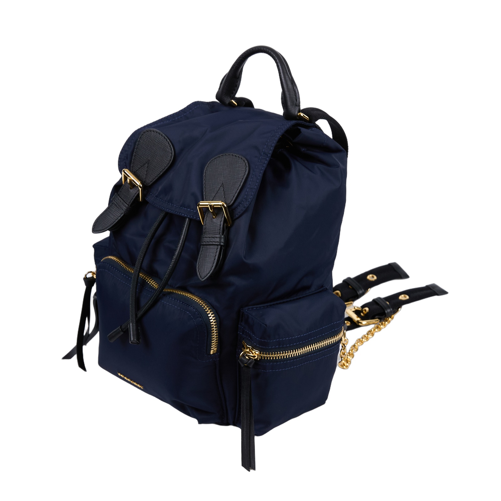 博柏利 BURBERRY The Rucksack 尼龍 後背包 40166241 藍尼龍後背包 防塵袋