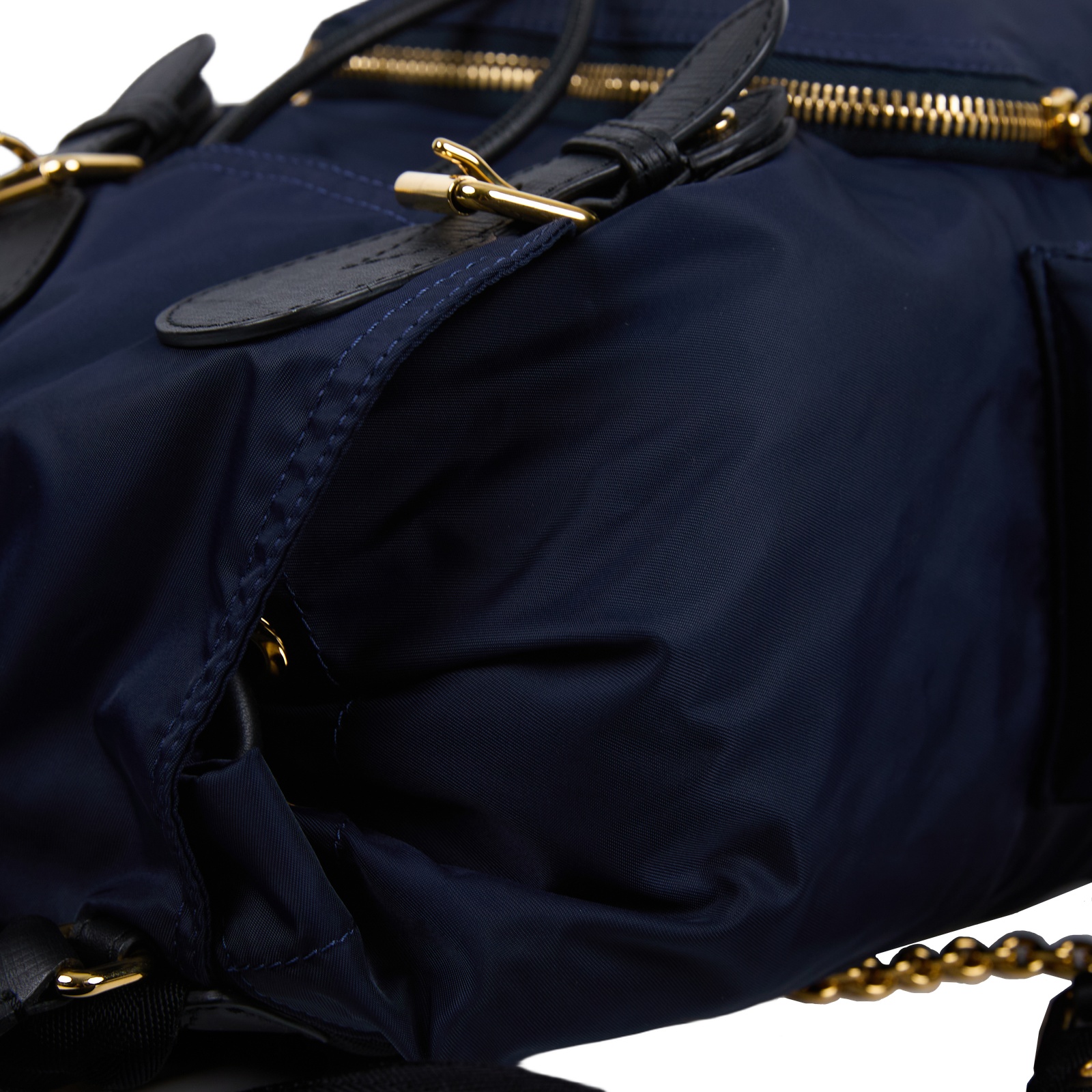 博柏利 BURBERRY The Rucksack 尼龍 後背包 40166241 藍尼龍後背包 防塵袋
