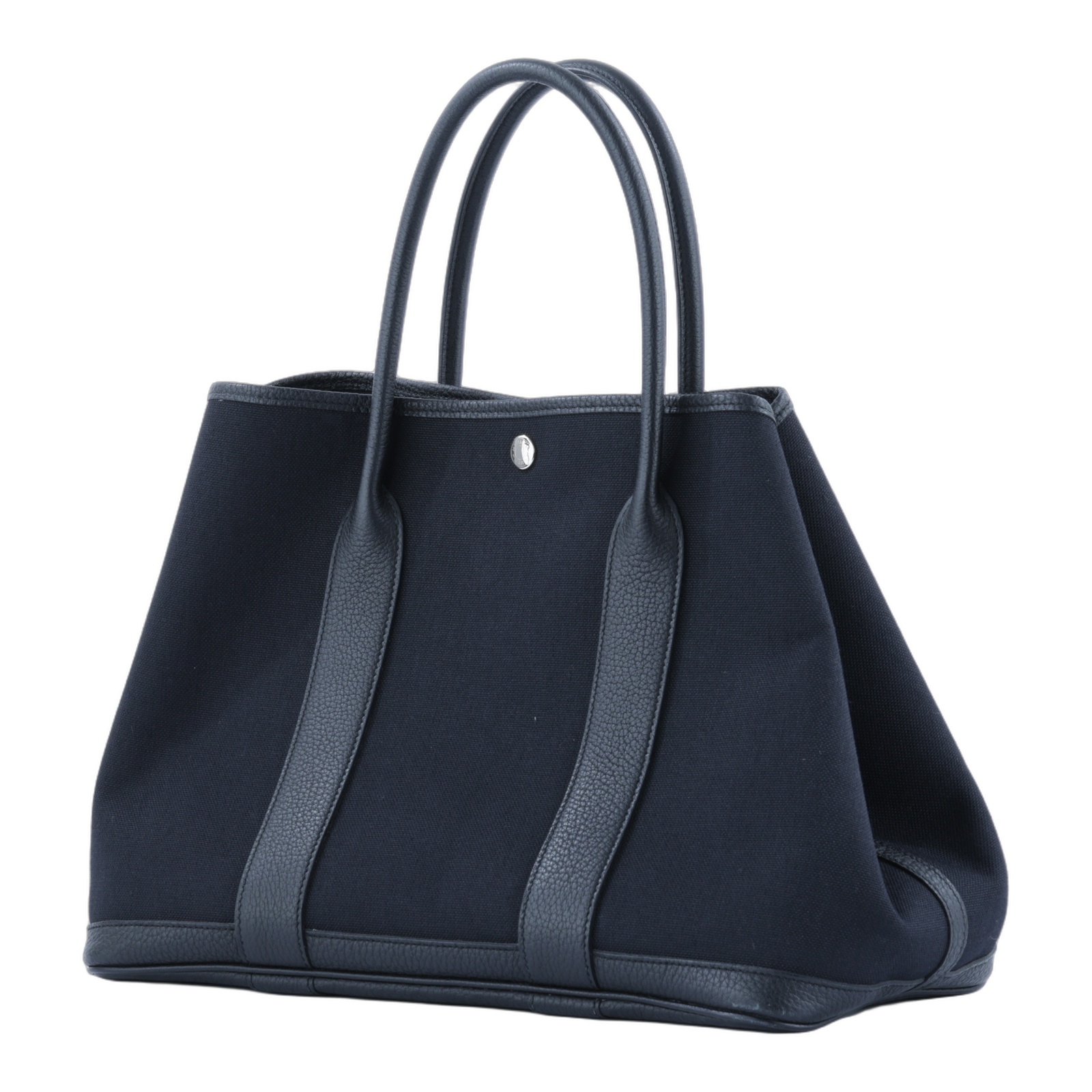 愛馬仕 Hermes Garden Party 花園派對包 36 GP36 D GS 010 HI D刻 黑帆布GP36 無附屬品