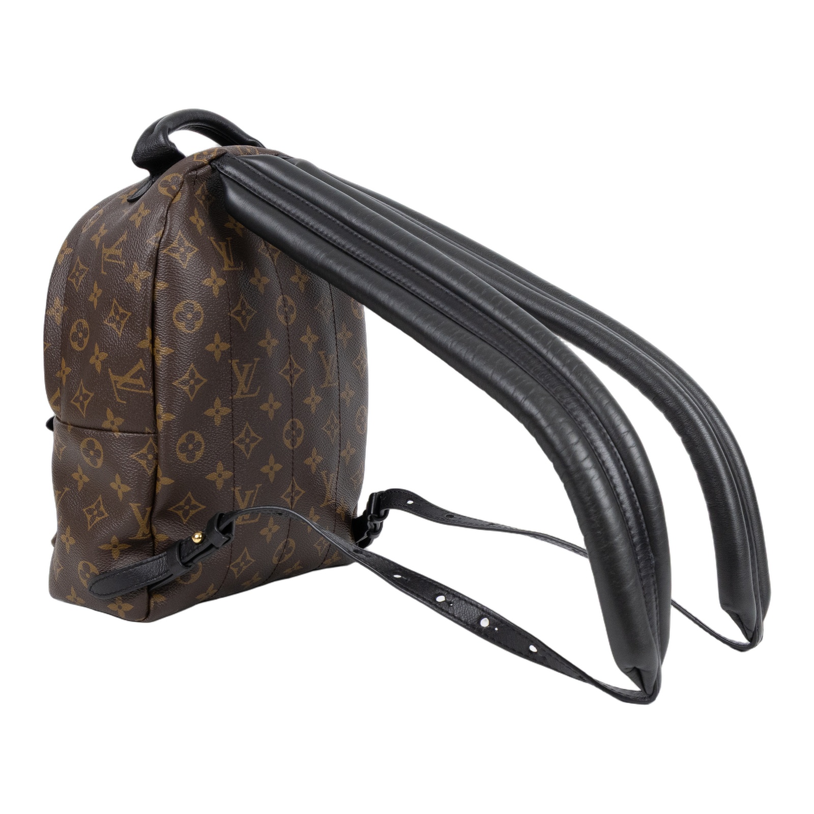 路易威登 LOUIS VUITTON Palm Springs PM 小型 牛皮鑲飾 拉鍊 後背包 M41560 晶片款  防塵袋