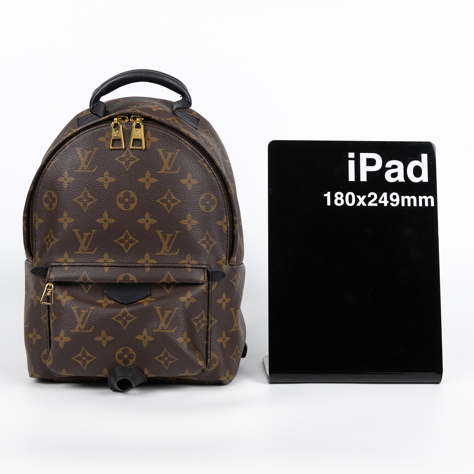 路易威登 LOUIS VUITTON Palm Springs PM 小型 牛皮鑲飾 拉鍊 後背包 M41560 晶片款  防塵袋