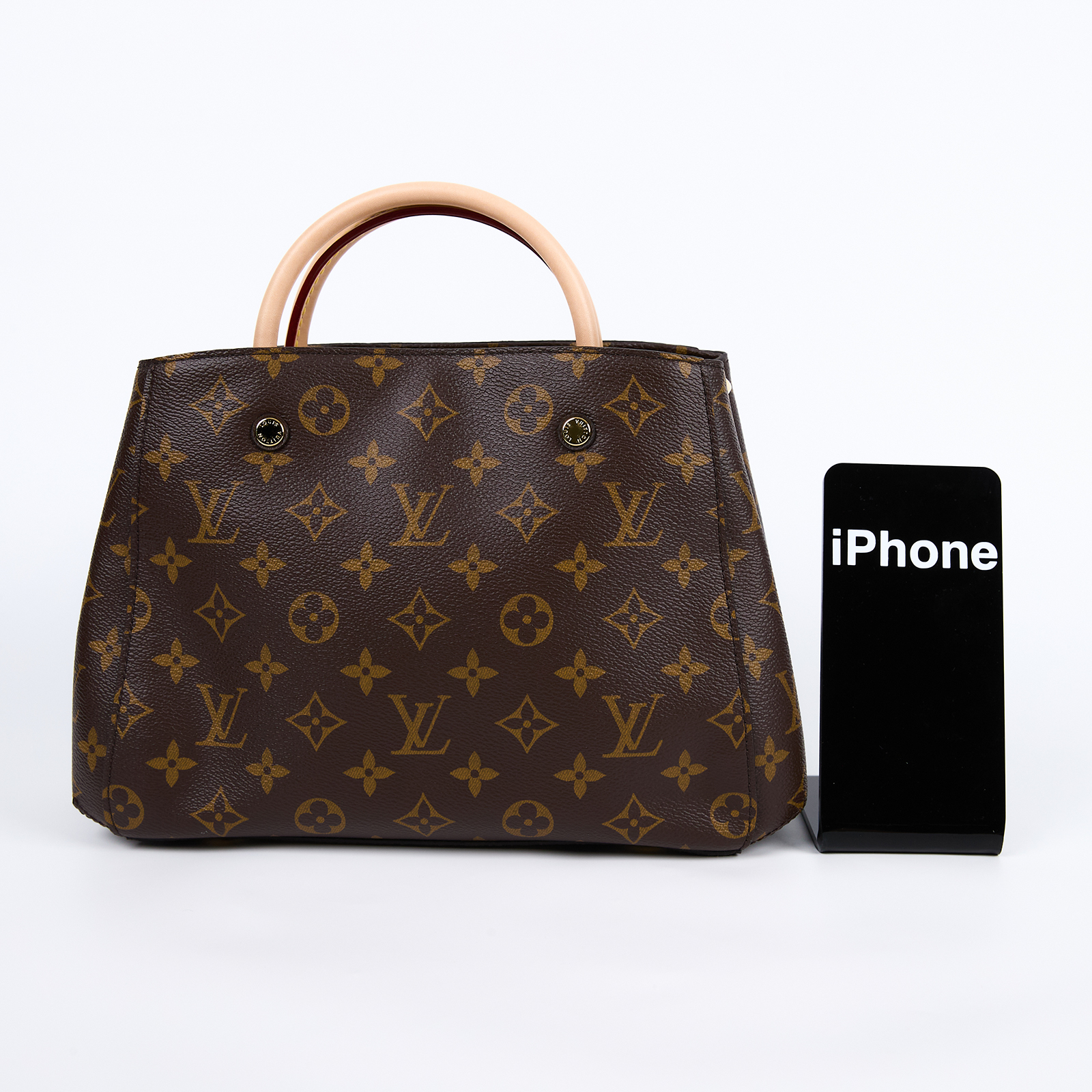 路易威登 LOUIS VUITTON Montaigne BB 蒙田包 經典帆布 M41055  防塵袋2/背帶/吊牌/鎖組/購買證明