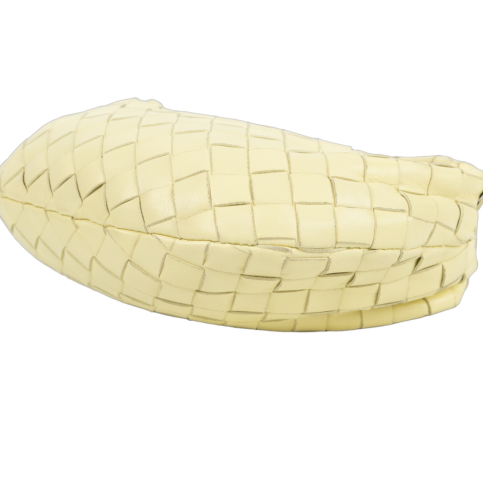 寶緹嘉 BOTTEGA VENETA Mini Jodie 手提包 651876VCPP5 黃編織MINI　JODIE 防塵袋