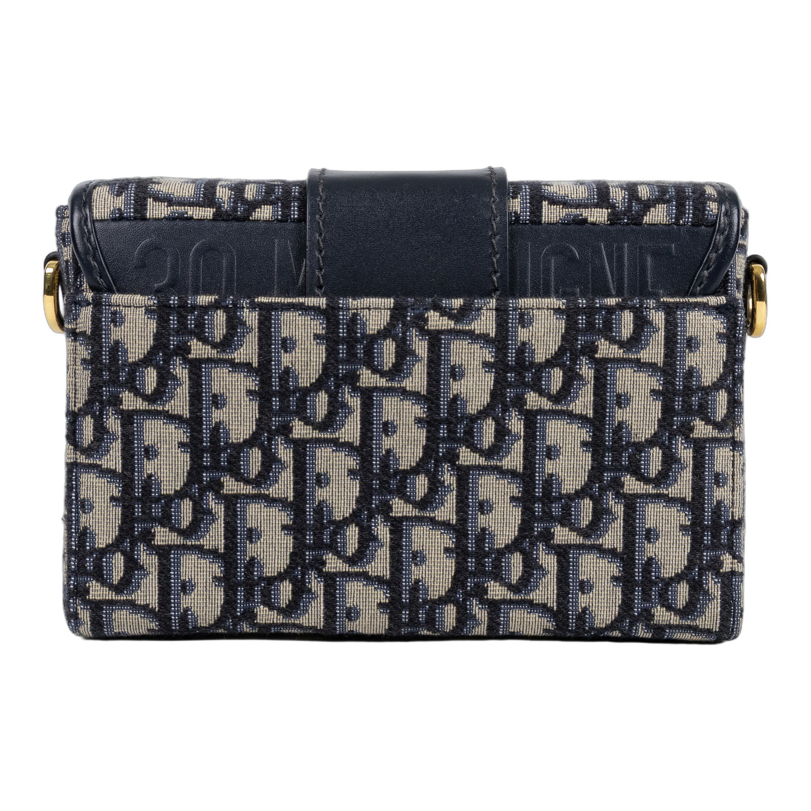 迪奧 CHRISTIAN DIOR 30 Montaigne 肩背手提包 M9204UTZQ 藍緹花 30MONTAIGNE BOX 斜背包 防塵袋/背帶