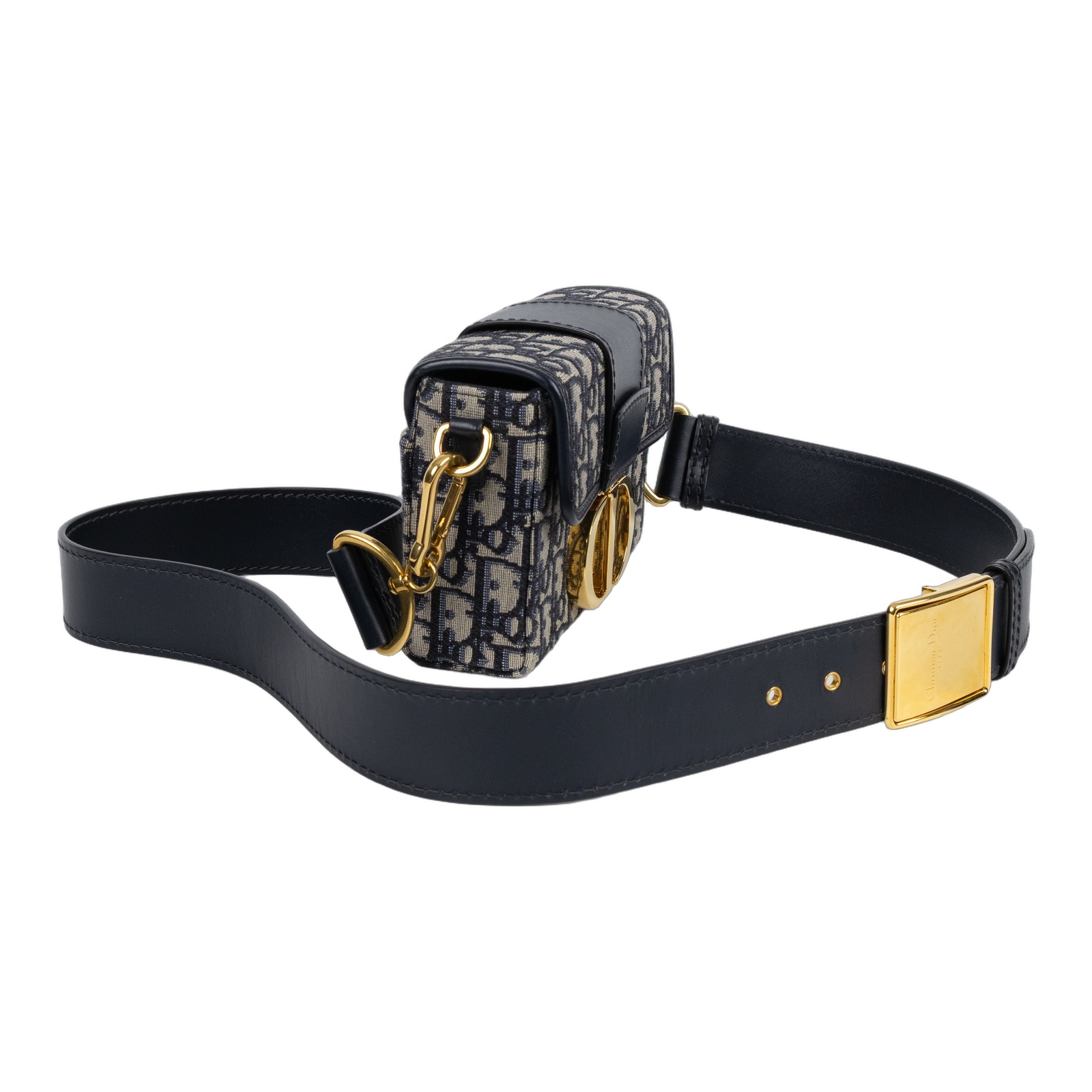 迪奧 CHRISTIAN DIOR 30 Montaigne 肩背手提包 M9204UTZQ 藍緹花 30MONTAIGNE BOX 斜背包 防塵袋/背帶