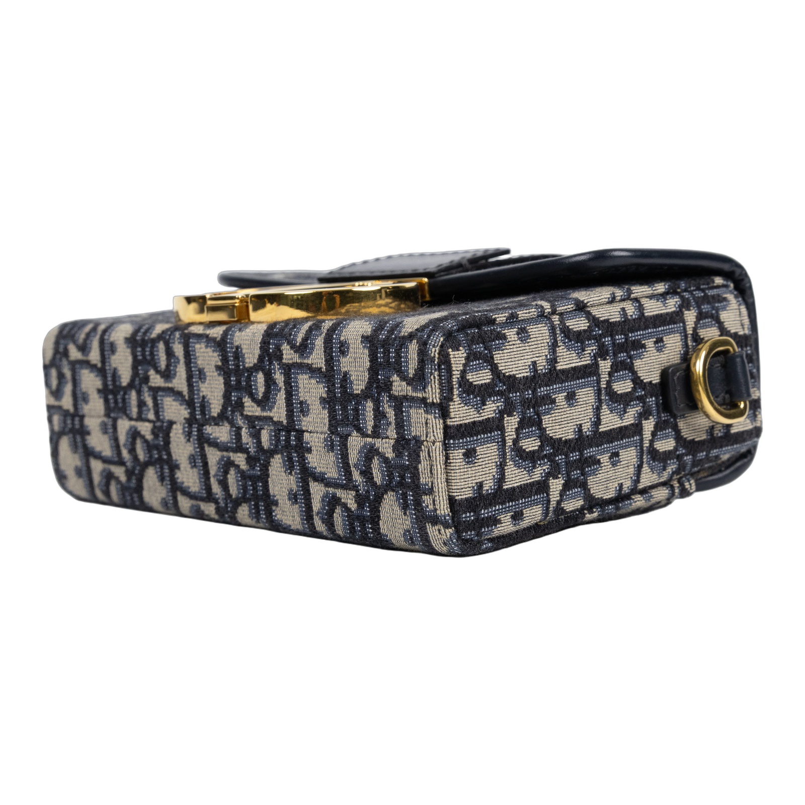迪奧 CHRISTIAN DIOR 30 Montaigne 肩背手提包 M9204UTZQ 藍緹花 30MONTAIGNE BOX 斜背包 防塵袋/背帶