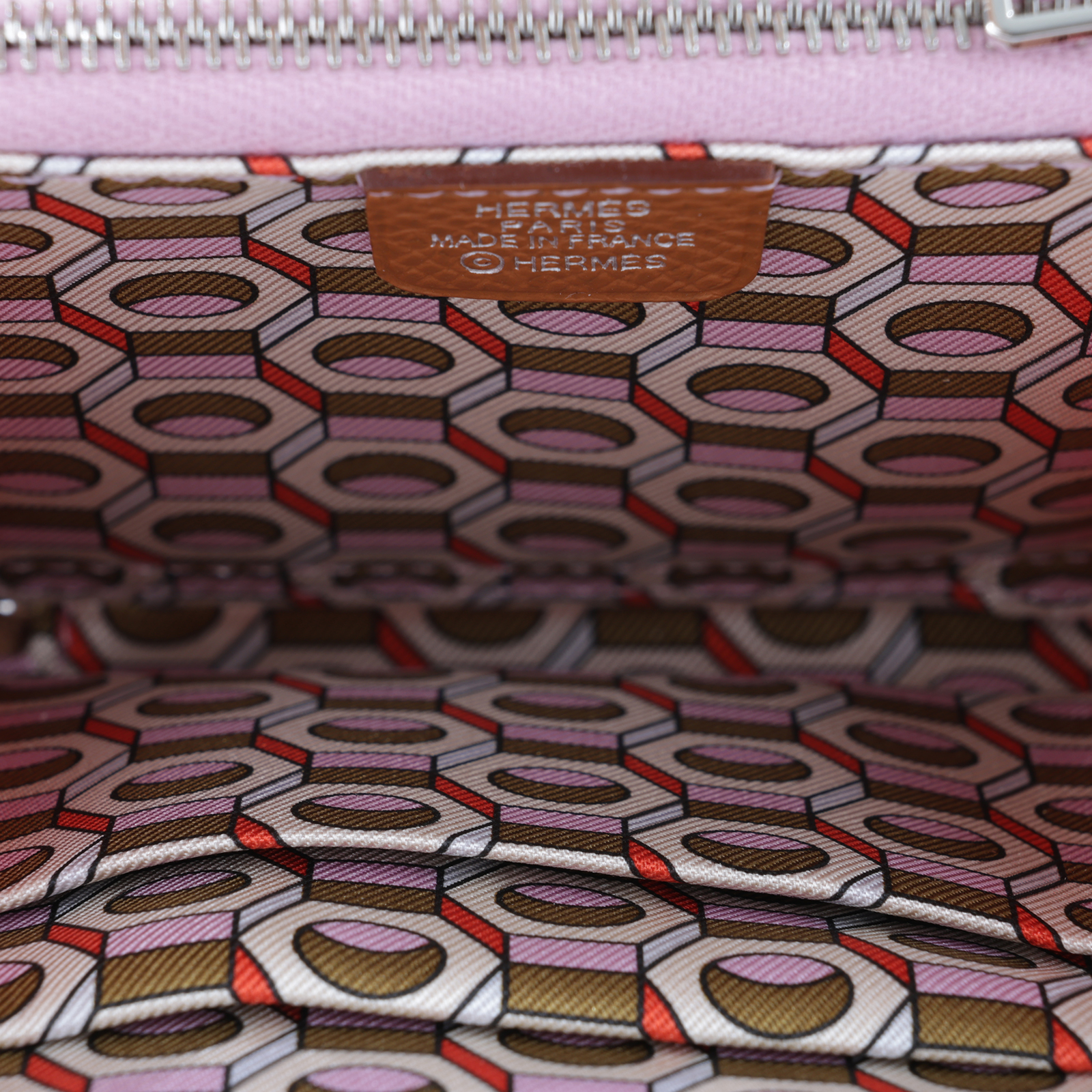 愛馬仕 Hermes SilkIn 拉鍊 絲巾 短夾 錢包 SILK B SI 003 DB B刻 金棕絲巾短夾 原廠盒子
