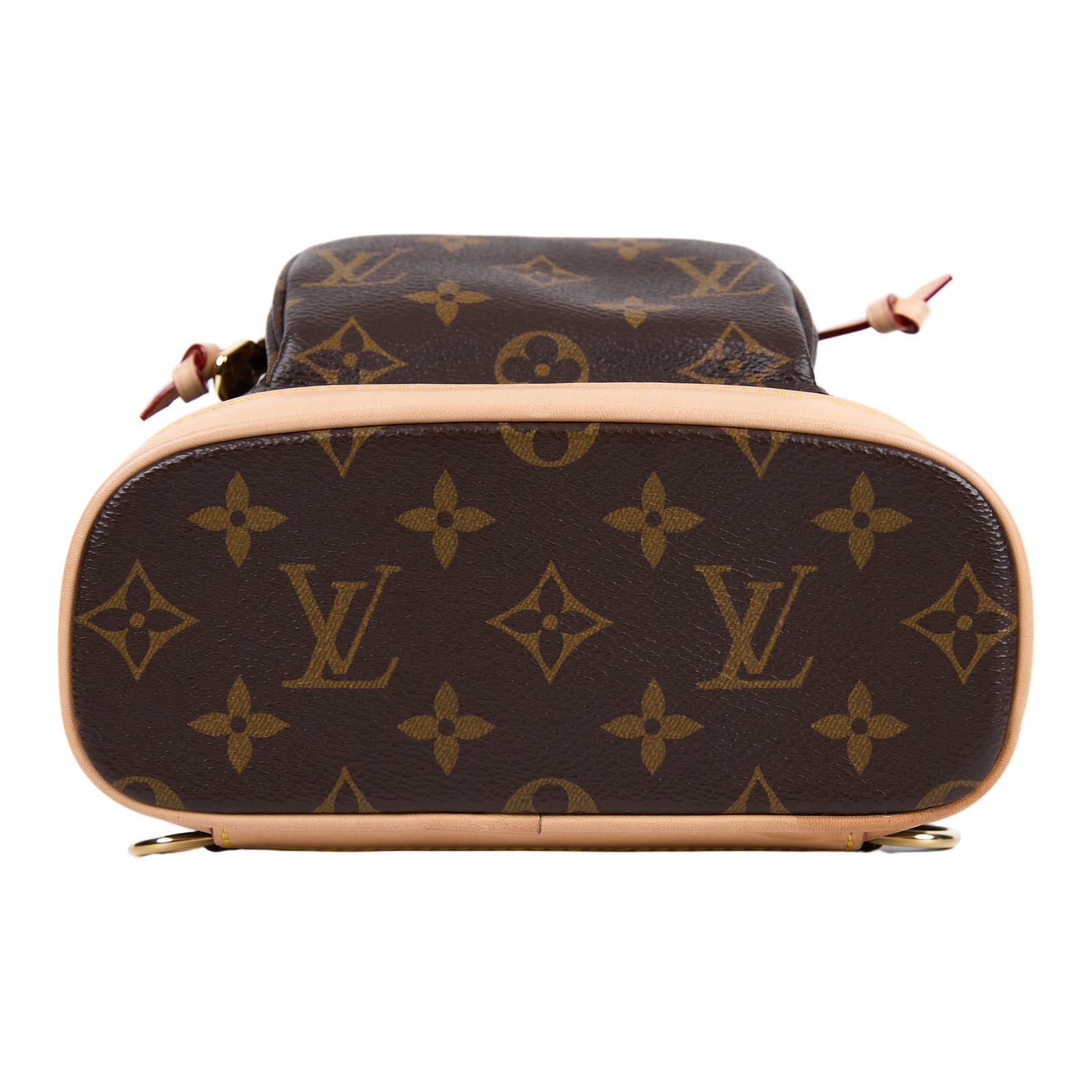 路易威登 LOUIS VUITTON Montsouris Mini 後背包 經典帆布 M11199 晶片款  防塵袋/背帶