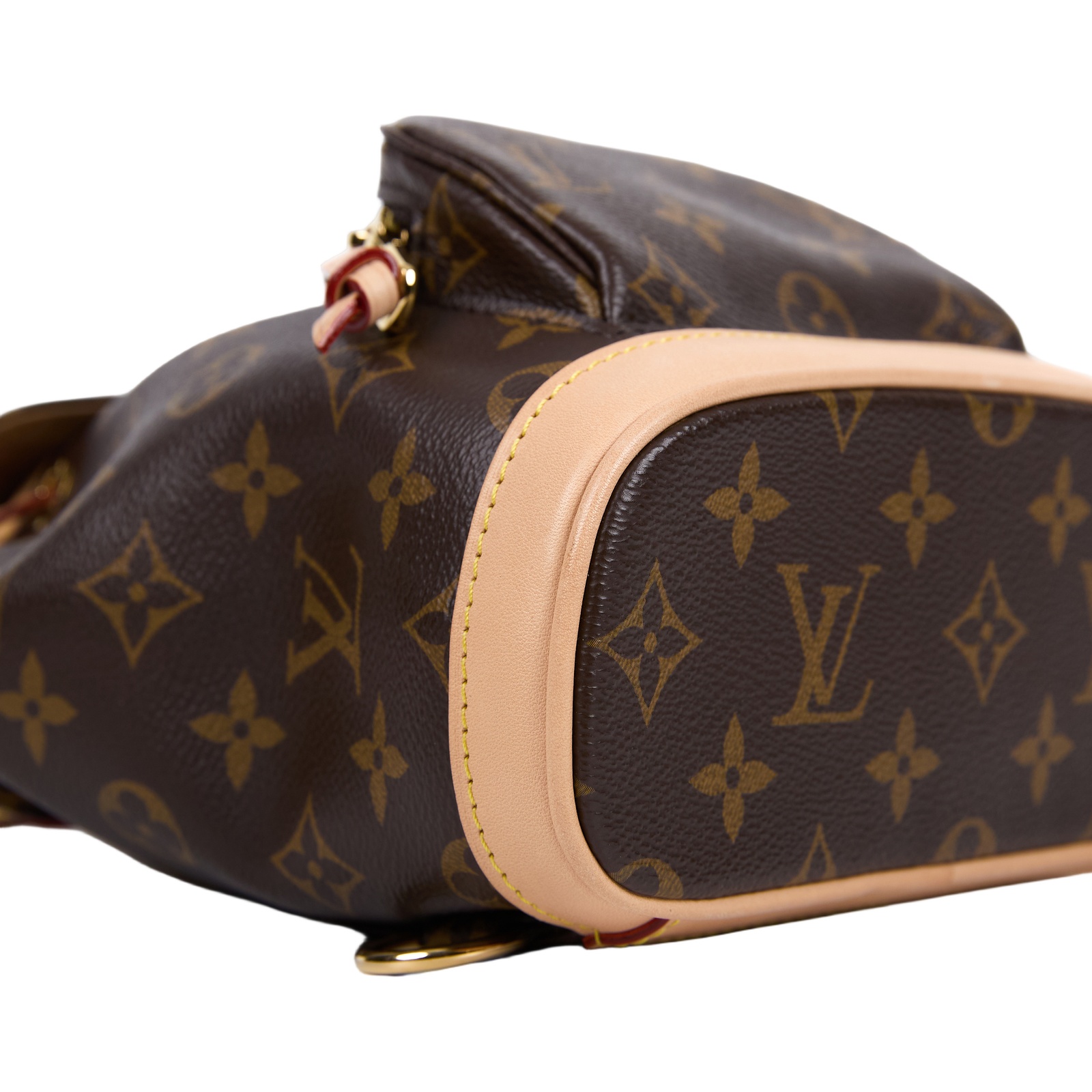 路易威登 LOUIS VUITTON Montsouris Mini 後背包 經典帆布 M11199 晶片款  防塵袋/背帶