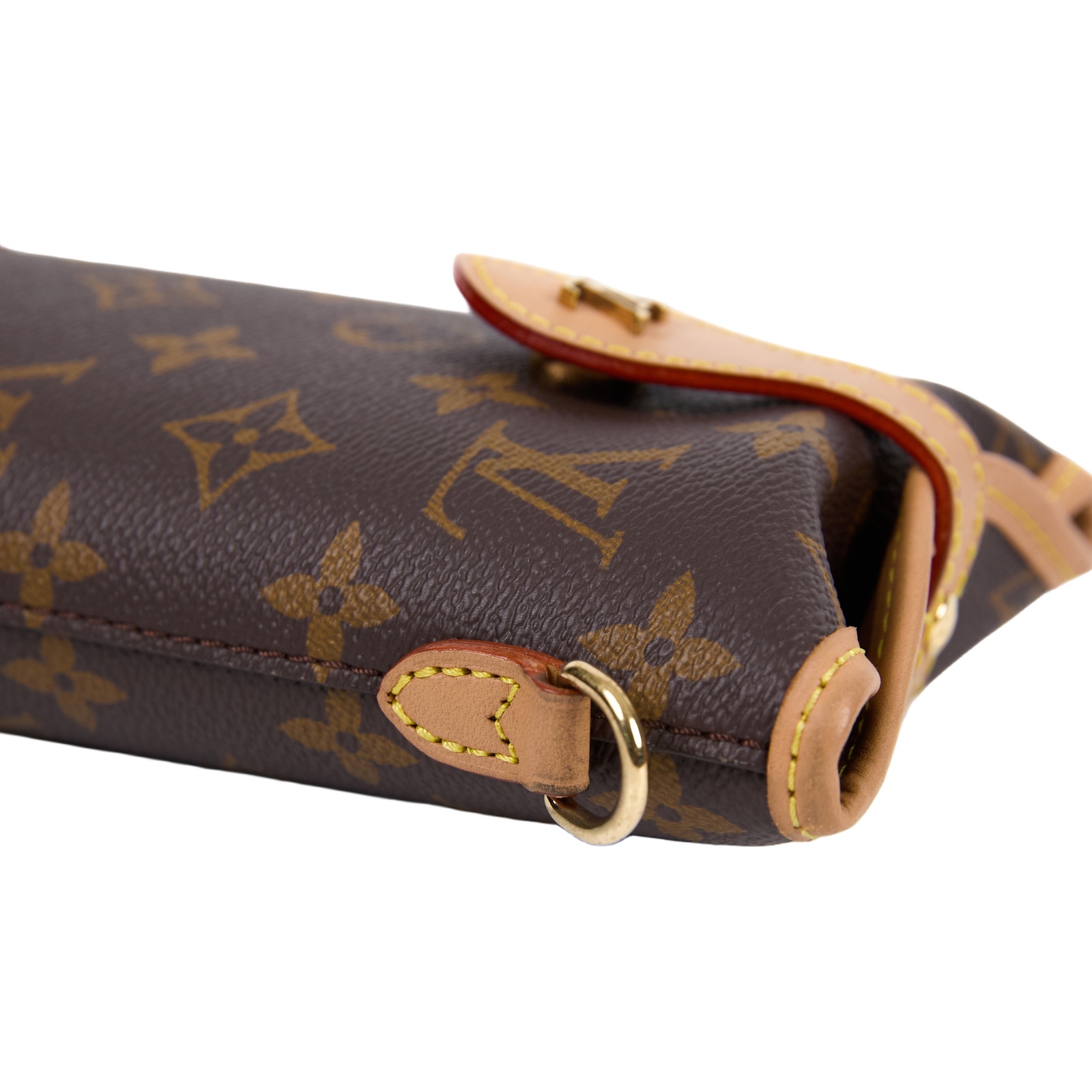 路易威登 LOUIS VUITTON Fold Me Pouch 隨身包 薯條包 M80874 晶片款  原廠盒子/背帶/購買證明/防塵袋