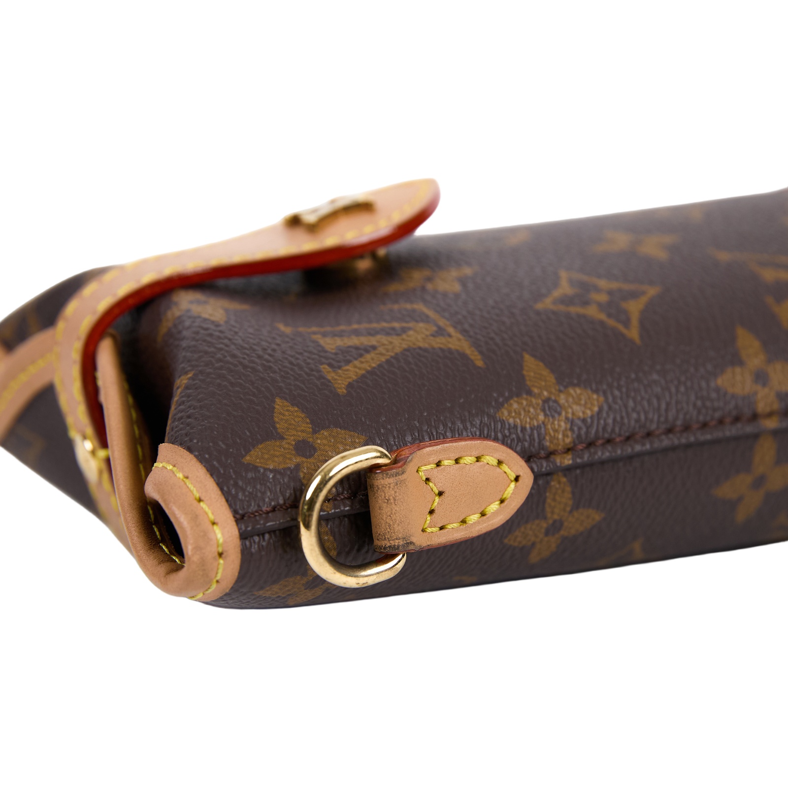 路易威登 LOUIS VUITTON Fold Me Pouch 隨身包 薯條包 M80874 晶片款  原廠盒子/背帶/購買證明/防塵袋