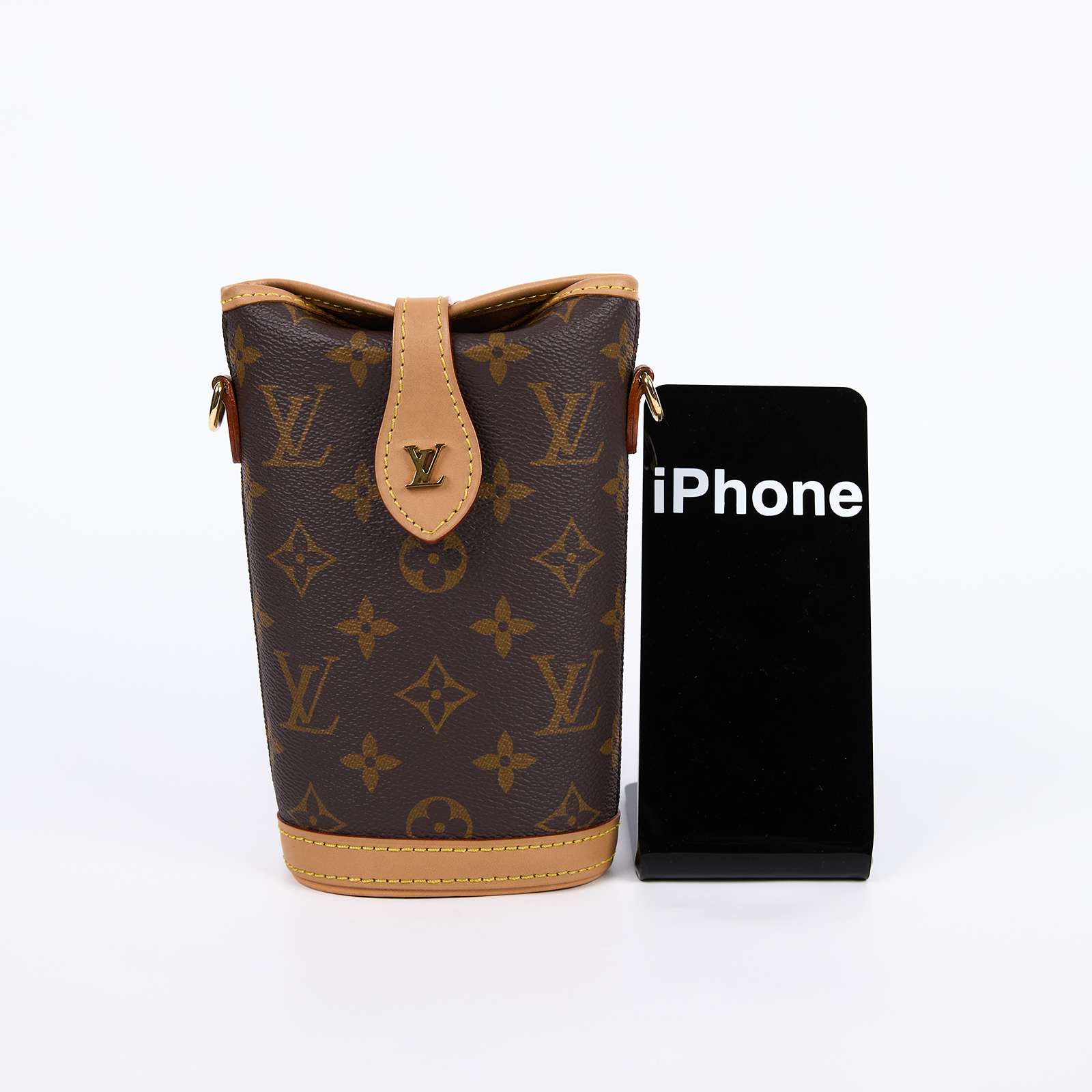 路易威登 LOUIS VUITTON Fold Me Pouch 隨身包 薯條包 M80874 晶片款  原廠盒子/背帶/購買證明/防塵袋