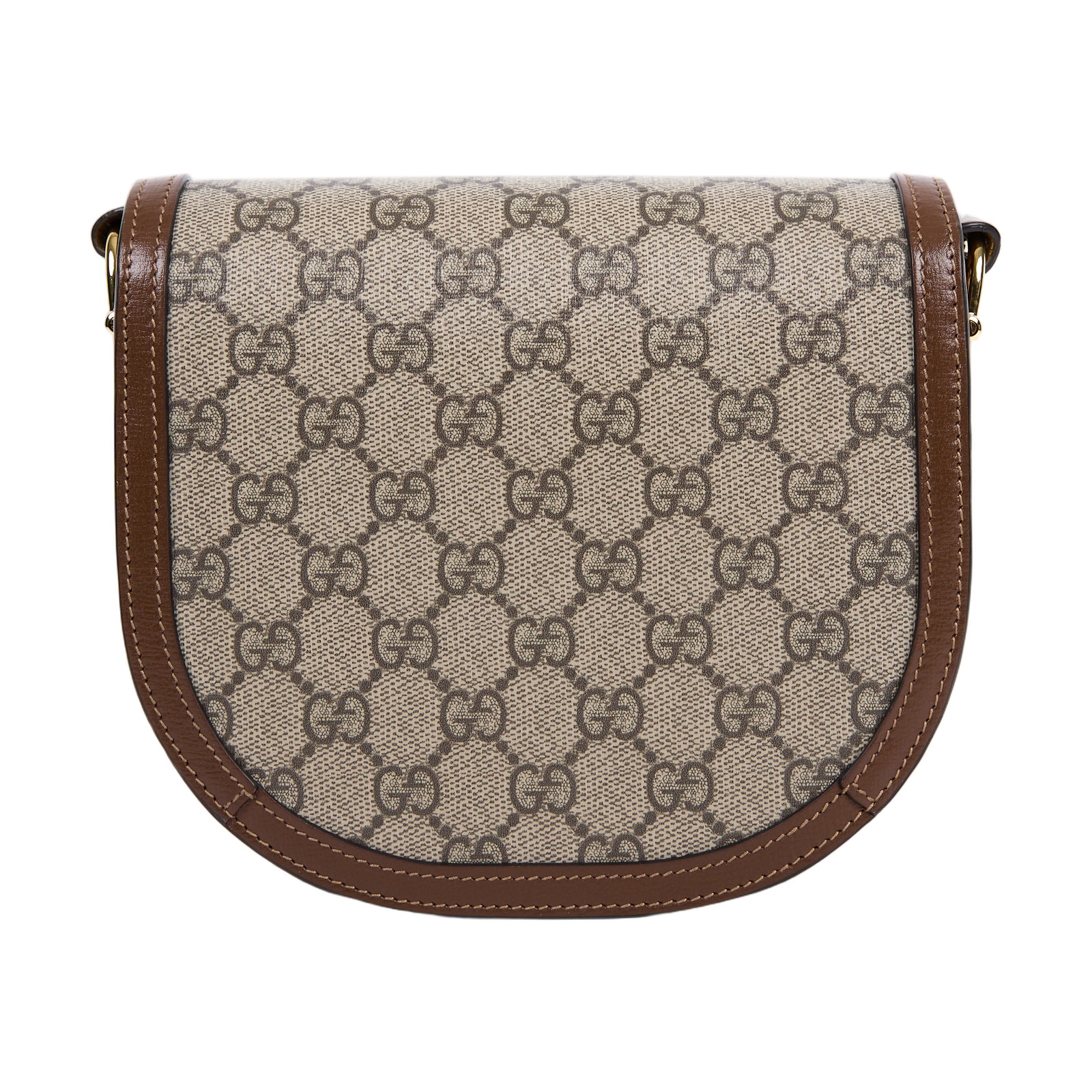 古馳 GUCCI Horsebit 1955 圓形 迷你袋 760191 92TCG 棕GG紋1955馬鞍包 無附屬品