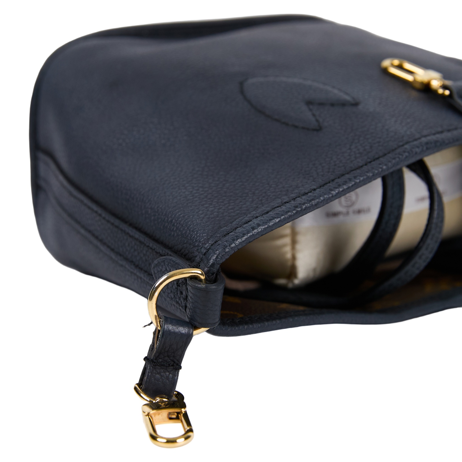 路易威登 LOUIS VUITTON Neverfull Bandoulière Inside Out BB 托特包 黑色 M12099 晶片款  防塵袋/內袋/背帶