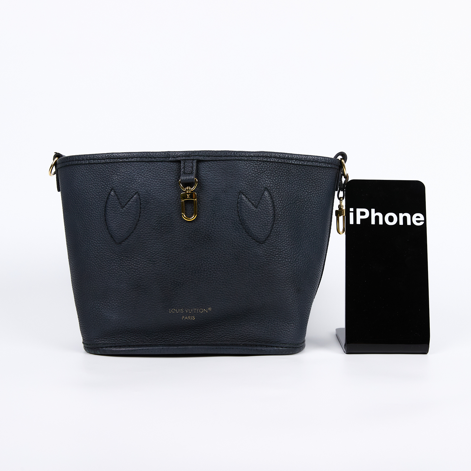 路易威登 LOUIS VUITTON Neverfull Bandoulière Inside Out BB 托特包 黑色 M12099 晶片款  防塵袋/內袋/背帶