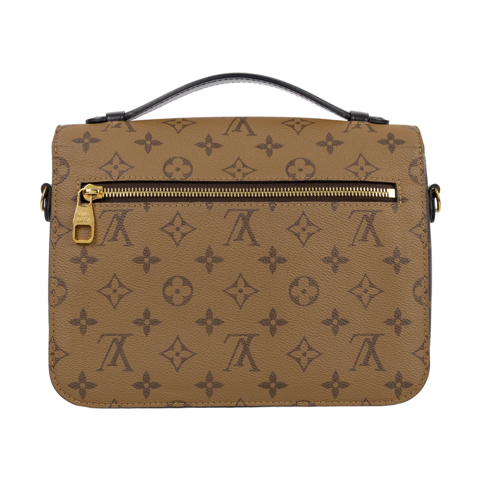 路易威登 LOUIS VUITTON Pochette Métis 拚色設計 釦式 手提 斜背包 M44876 原花雙色原花郵差包 防塵袋/背帶/購買證明