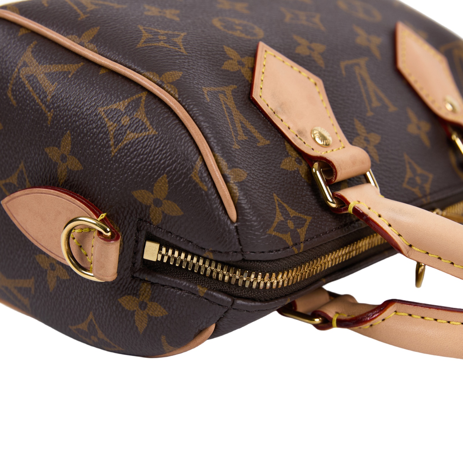 路易威登 LOUIS VUITTON Speedy Bandoulière 20 米色 帆布 手提 斜背 波士頓包 M46222 晶片款  原廠盒子/背帶/防塵袋2/鎖組/購買證明