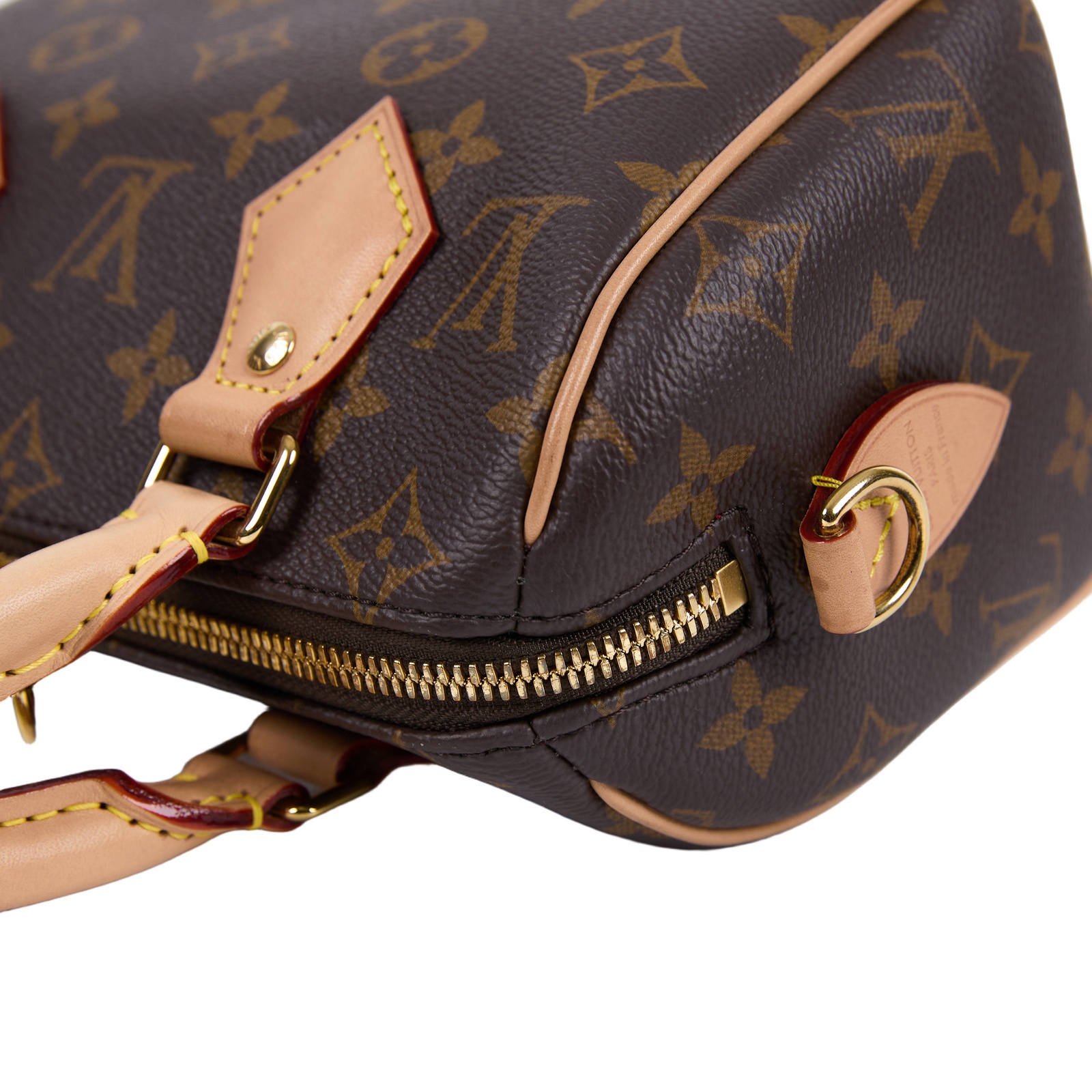 路易威登 LOUIS VUITTON Speedy Bandoulière 20 米色 帆布 手提 斜背 波士頓包 M46222 晶片款  原廠盒子/背帶/防塵袋2/鎖組/購買證明
