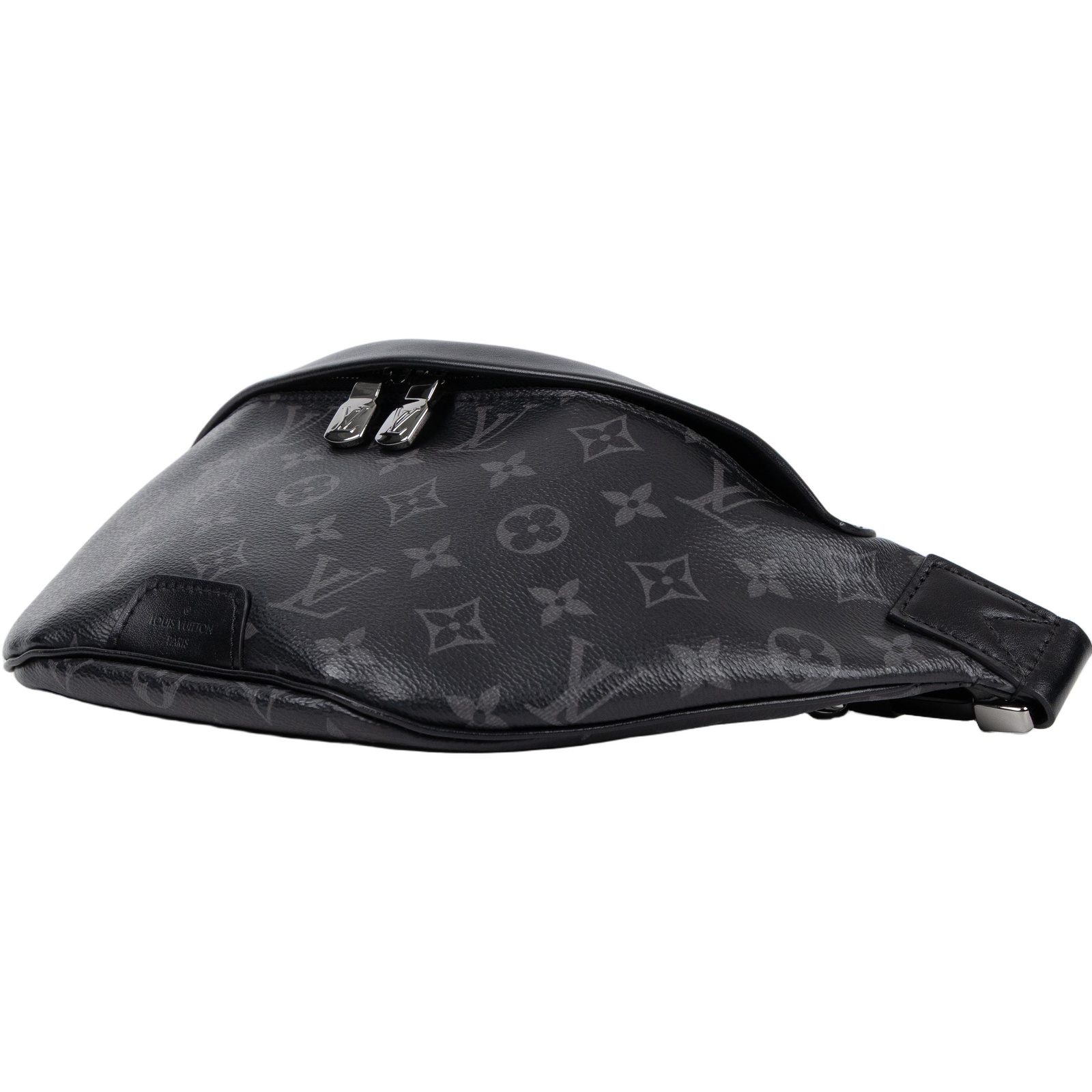 路易威登 LOUIS VUITTON Discovery PM 腰包 Eclipse 黑色 M46035 晶片款  原廠盒子/防塵袋/購買證明