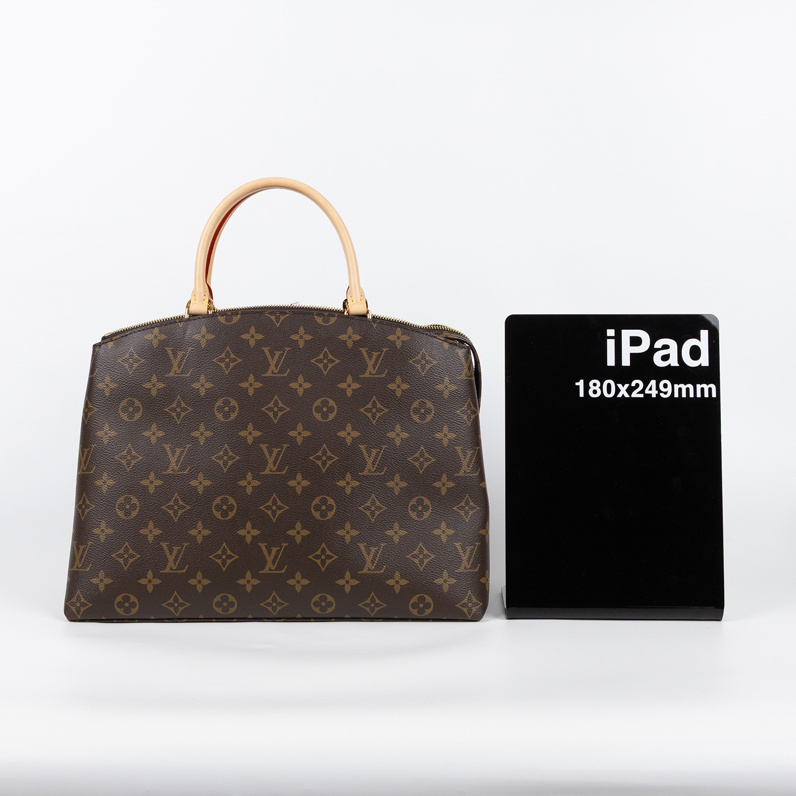 路易威登 LOUIS VUITTON Grand Palais 經典帆布 手提包 肩背包 斜背包 M45898 晶片款  防塵袋/背帶/吊牌/鎖頭/購買證明