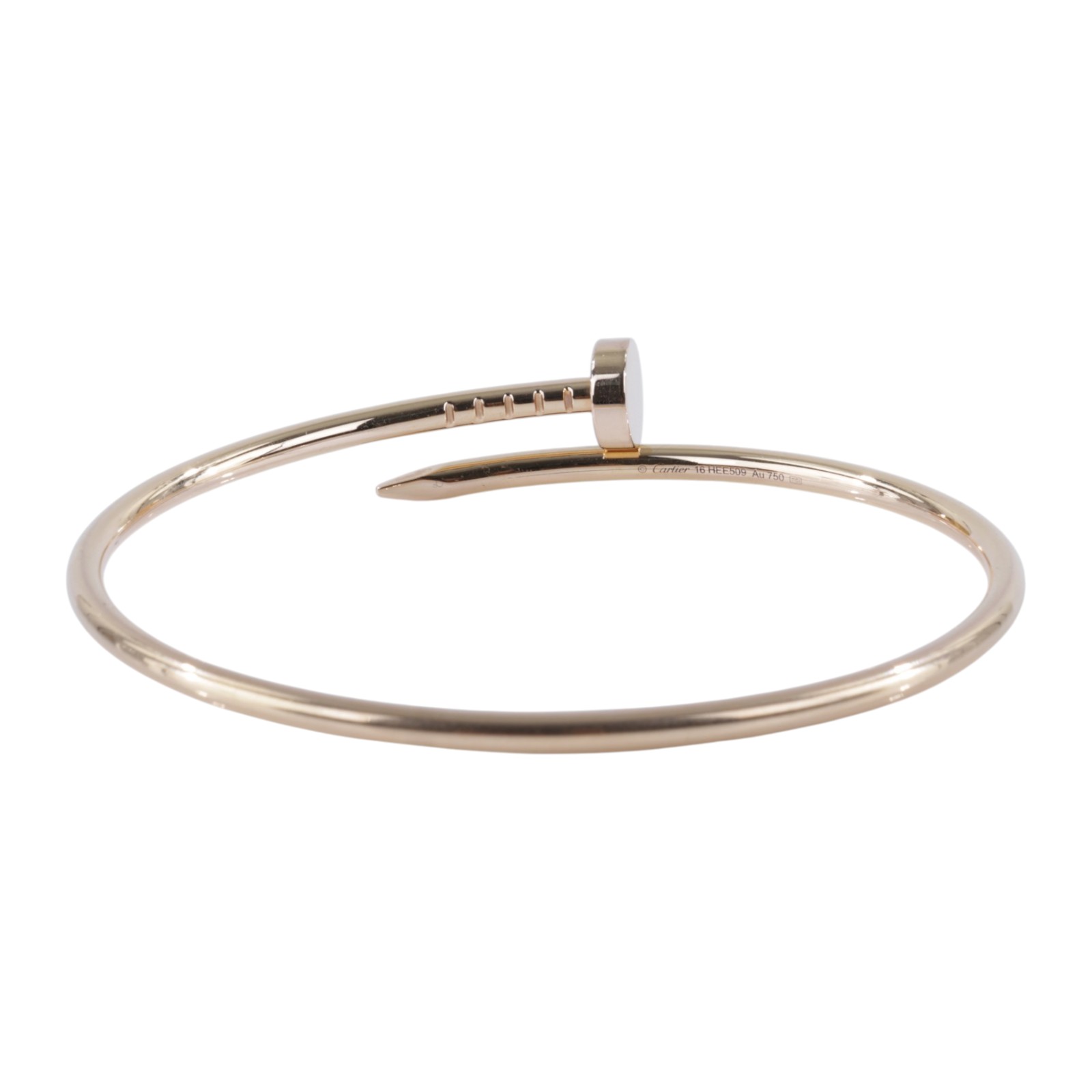 卡地亞 CARTIER Juste un Clou 手環 小型 B6062516 RG JUSTE UN CLOU釘子手環#16 原廠盒子/保證卡