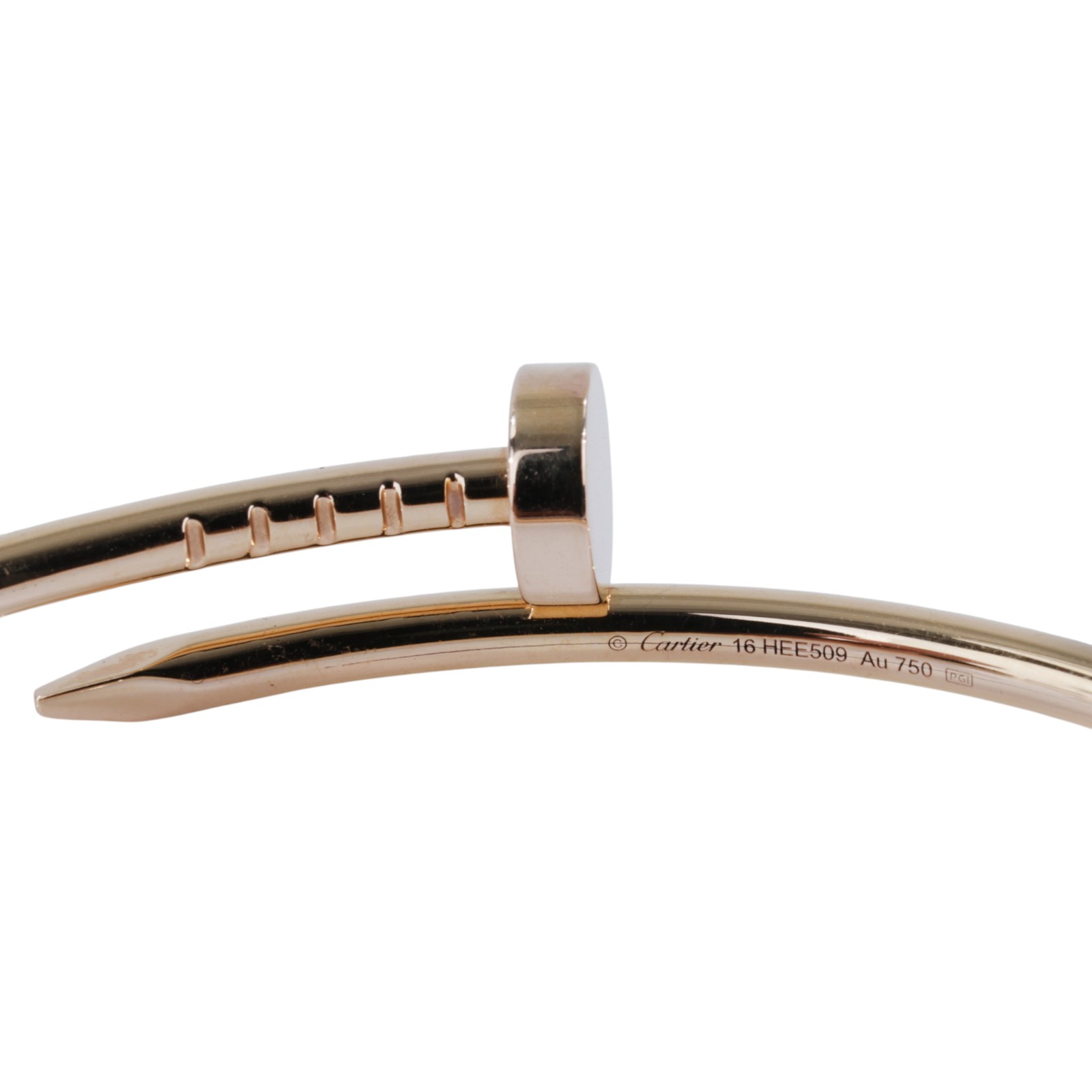 卡地亞 CARTIER Juste un Clou 手環 小型 B6062516 RG JUSTE UN CLOU釘子手環#16 原廠盒子/保證卡