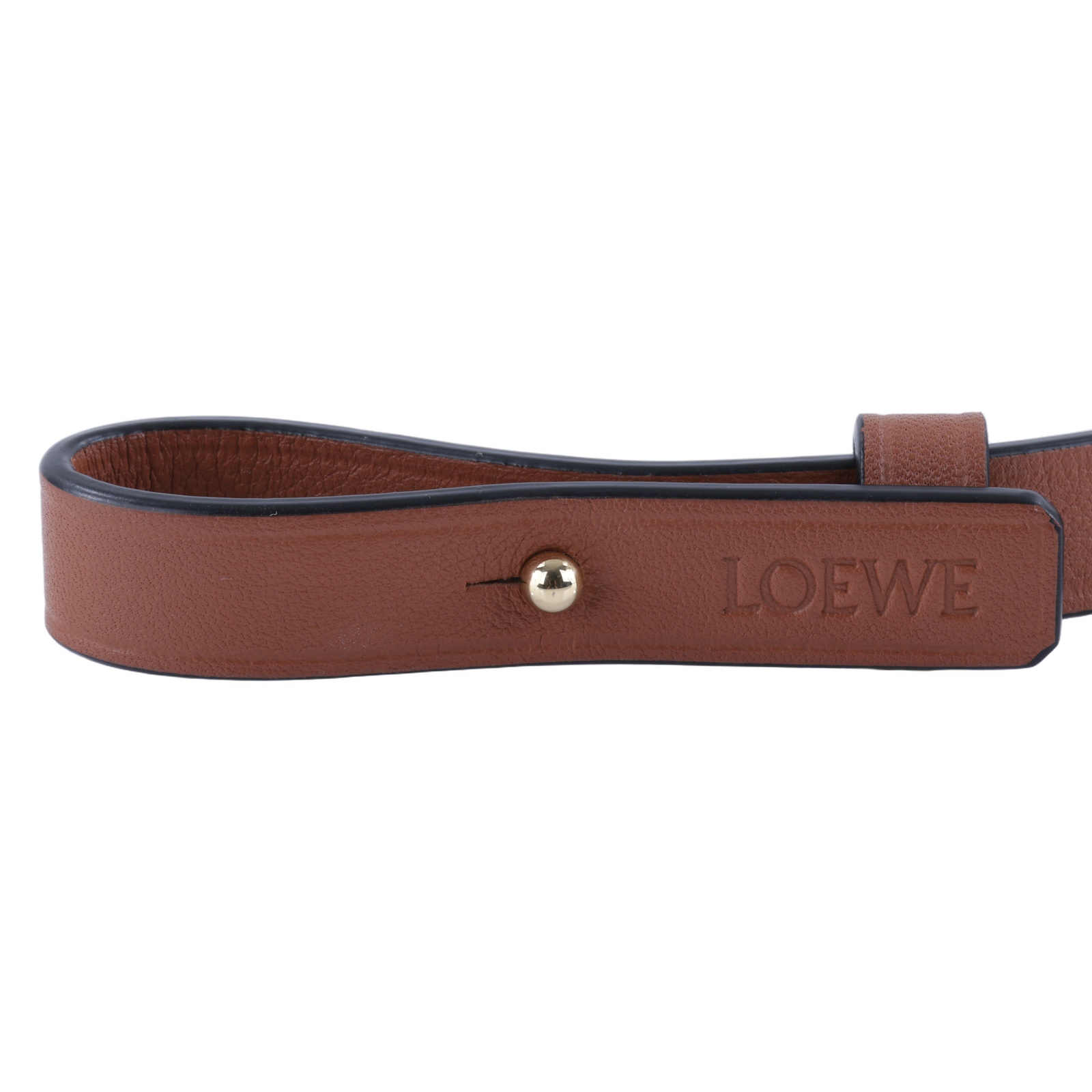 羅意威 LOEWE 編織螺旋背帶 C885S47X01 焦糖編織背帶 無附屬品