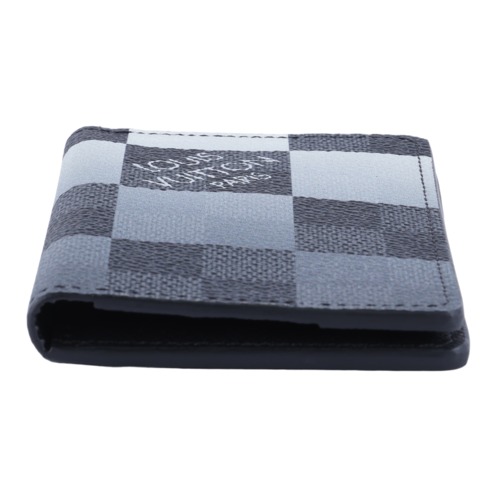 路易威登 LOUIS VUITTON Damier Graphite Giant 卡夾 卡包 N40411 黑灰漸層棋盤格卡夾 原廠盒子/防塵袋
