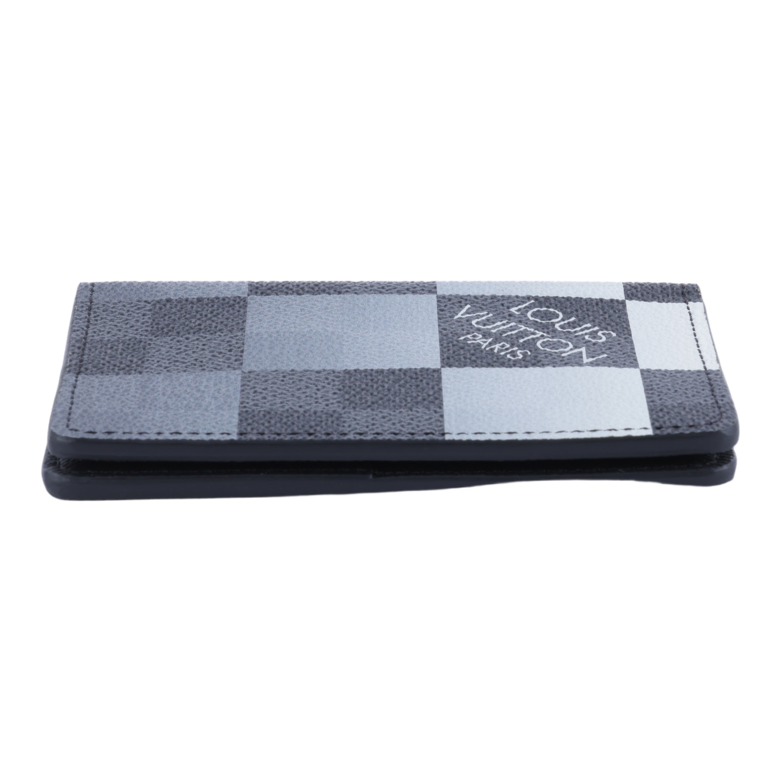 路易威登 LOUIS VUITTON Damier Graphite Giant 卡夾 卡包 N40411 黑灰漸層棋盤格卡夾 原廠盒子/防塵袋