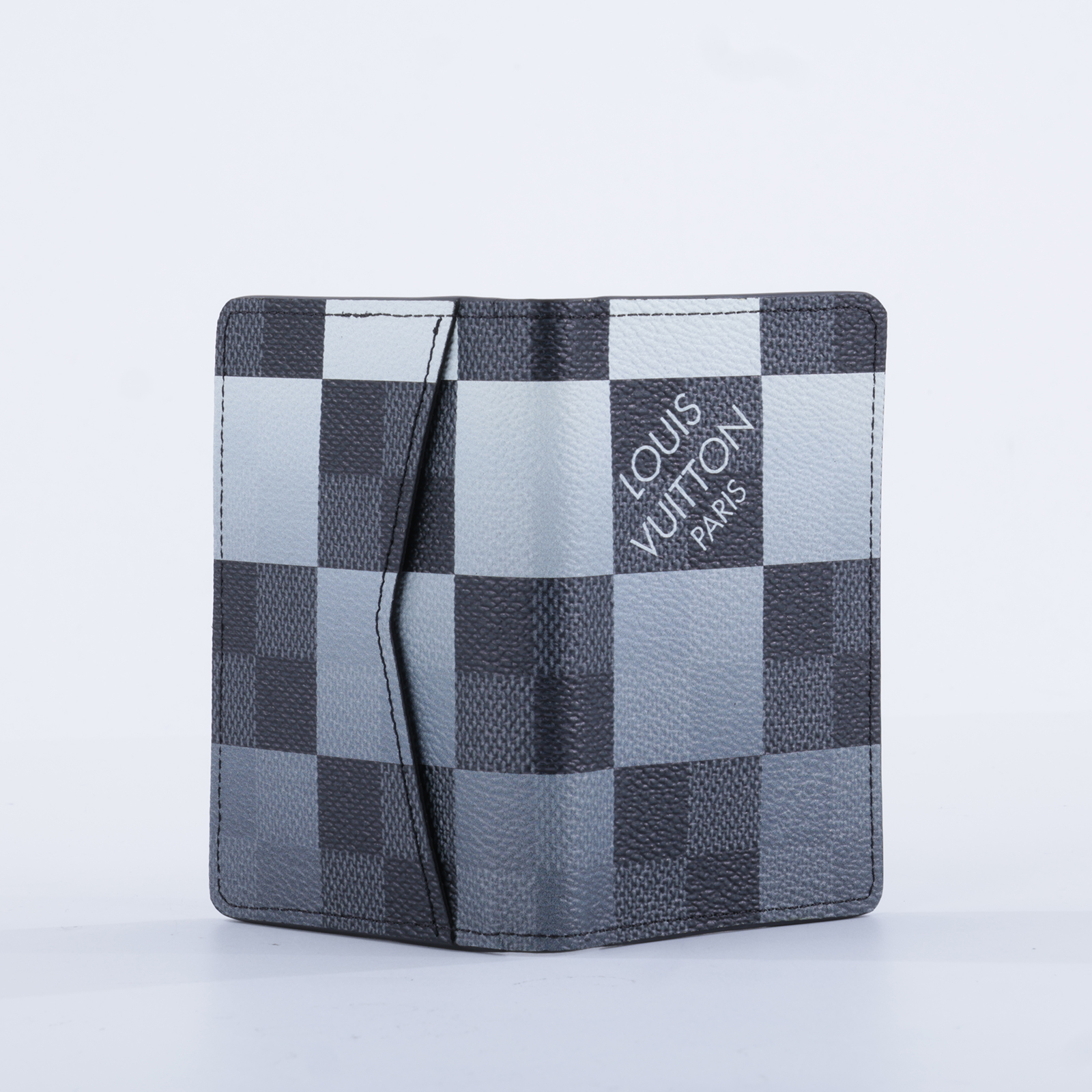 路易威登 LOUIS VUITTON Damier Graphite Giant 卡夾 卡包 N40411 黑灰漸層棋盤格卡夾 原廠盒子/防塵袋