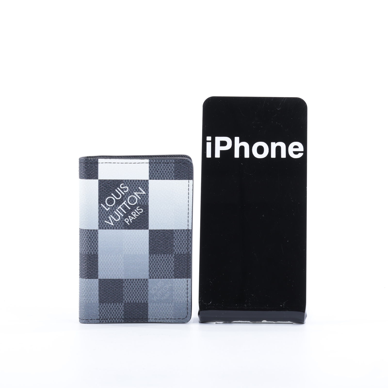 路易威登 LOUIS VUITTON Damier Graphite Giant 卡夾 卡包 N40411 黑灰漸層棋盤格卡夾 原廠盒子/防塵袋