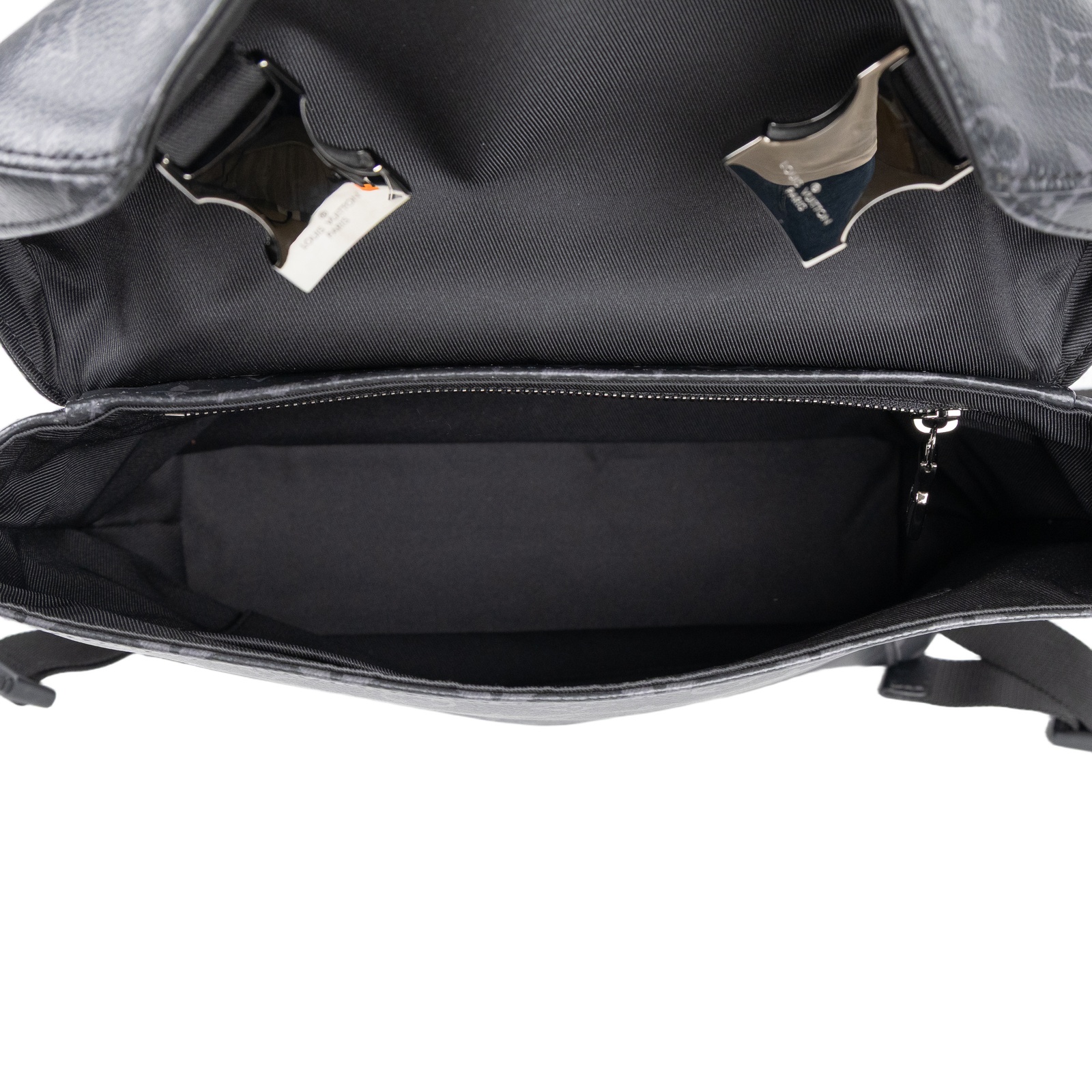 路易威登 LOUIS VUITTON Messenger PM Voyager Eclipse帆布 肩背 郵差包 黑色 M40511  防塵袋/購買證明