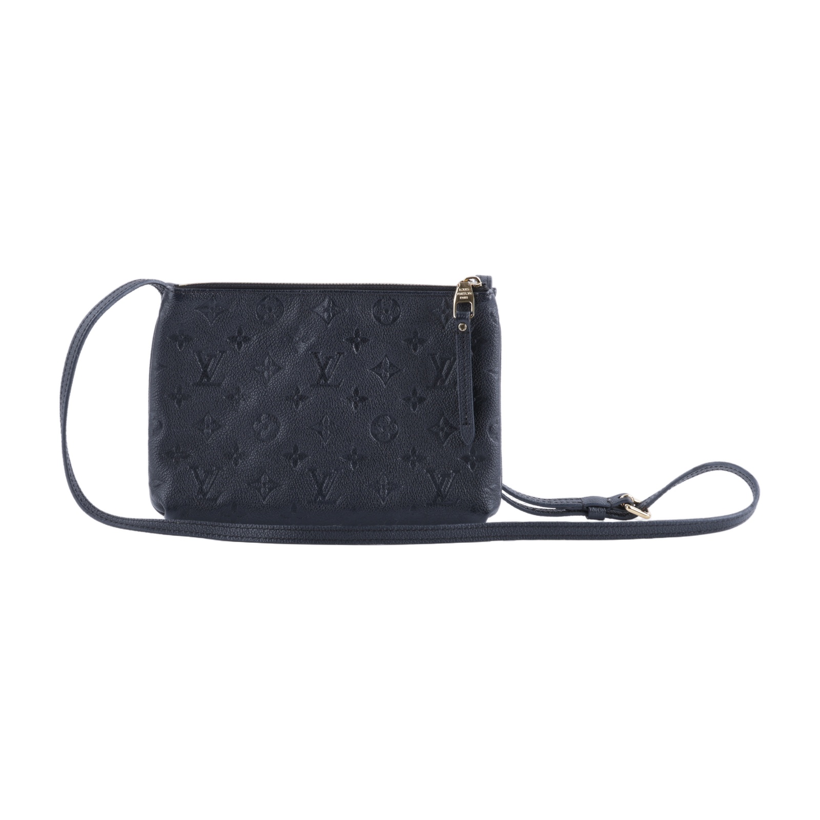 路易威登 LOUIS VUITTON Twice 肩背包 斜背包 M50258 黑壓紋TWICE肩背包 防塵袋