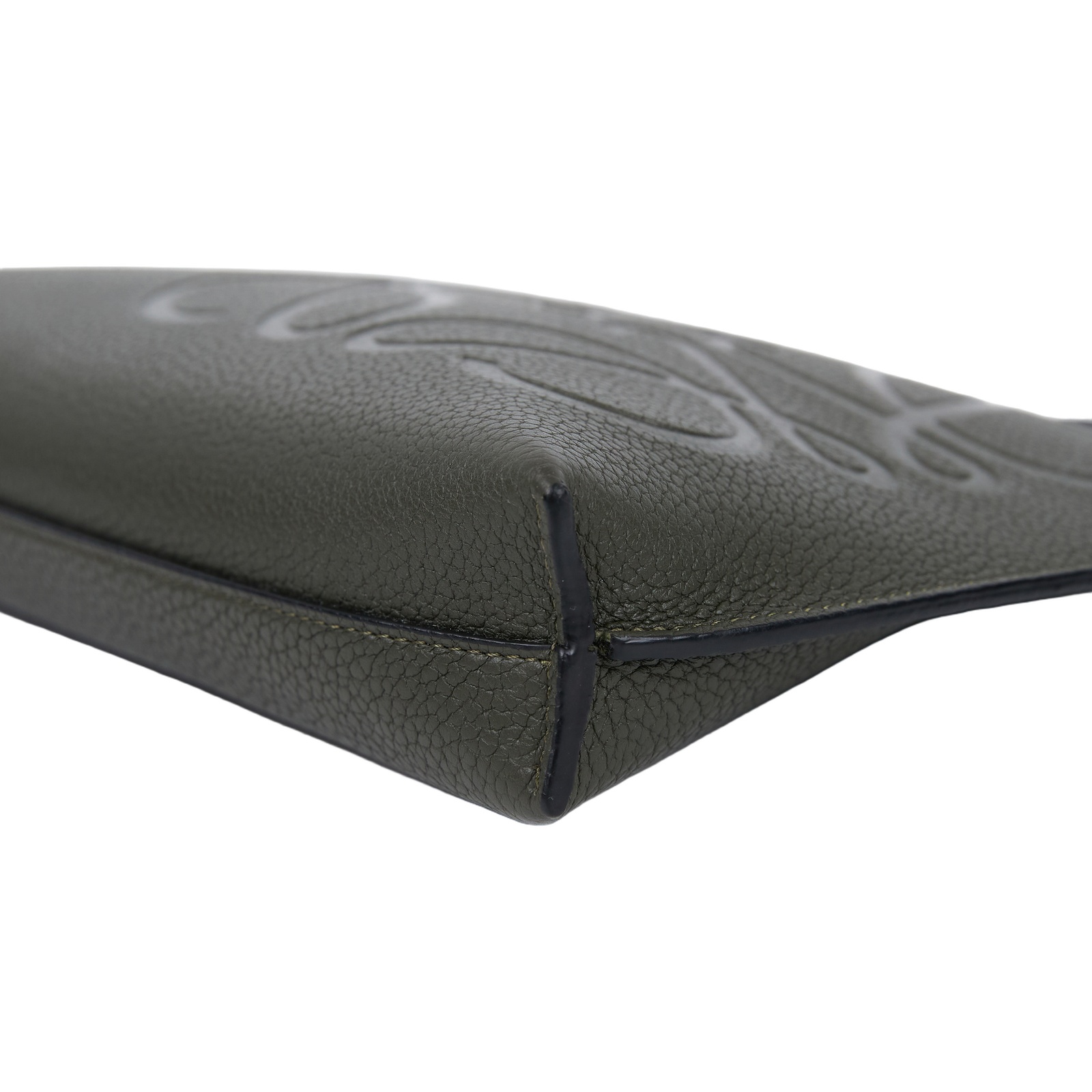 羅意威 LOEWE Anagram T Pouch 手拿包 C500W05X01 軍綠手拿包 防塵袋