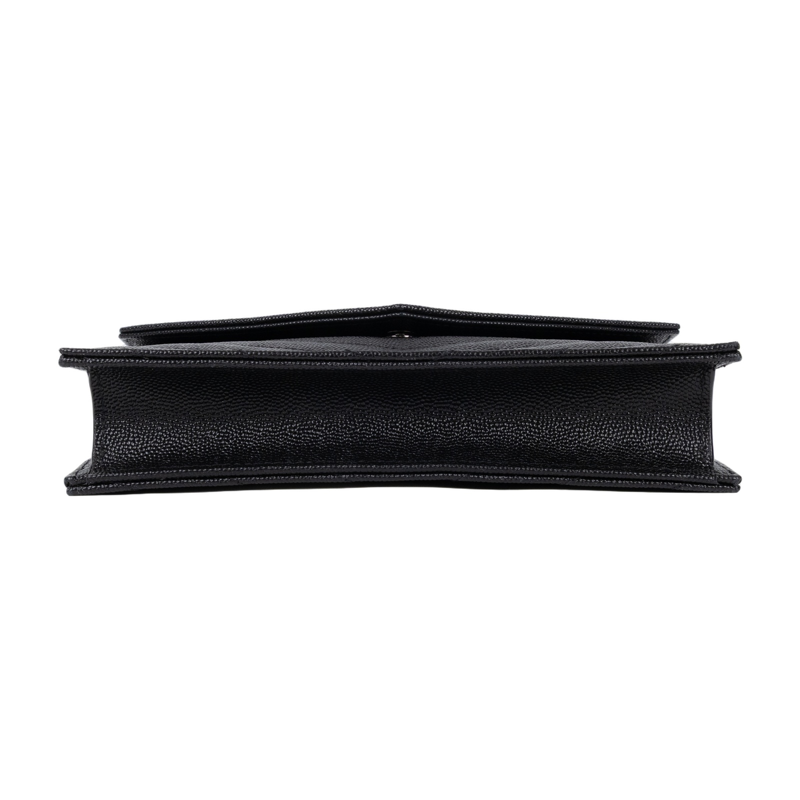 聖羅蘭 YSL SAINT LAURENT Cassandre 信封袋式 鏈條 錢包 銀色五金 742920BOW02  原廠盒子/防塵袋/背帶/收據