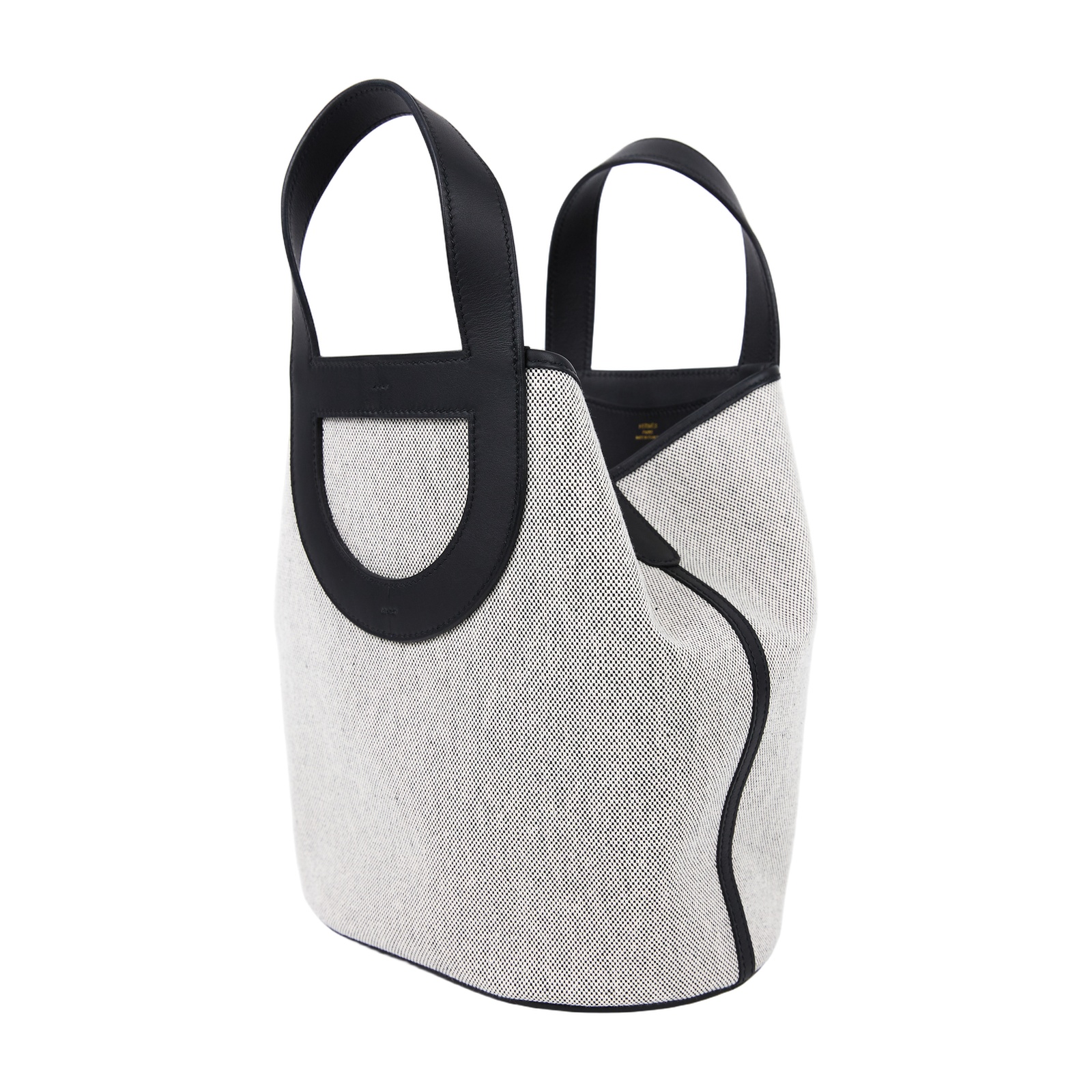 愛馬仕 Hermes In The Loop 23  豬鼻 菜籃子包 ITL23 W TS 012 AU W刻 黑帆布IN THE LOOP23 無附屬品