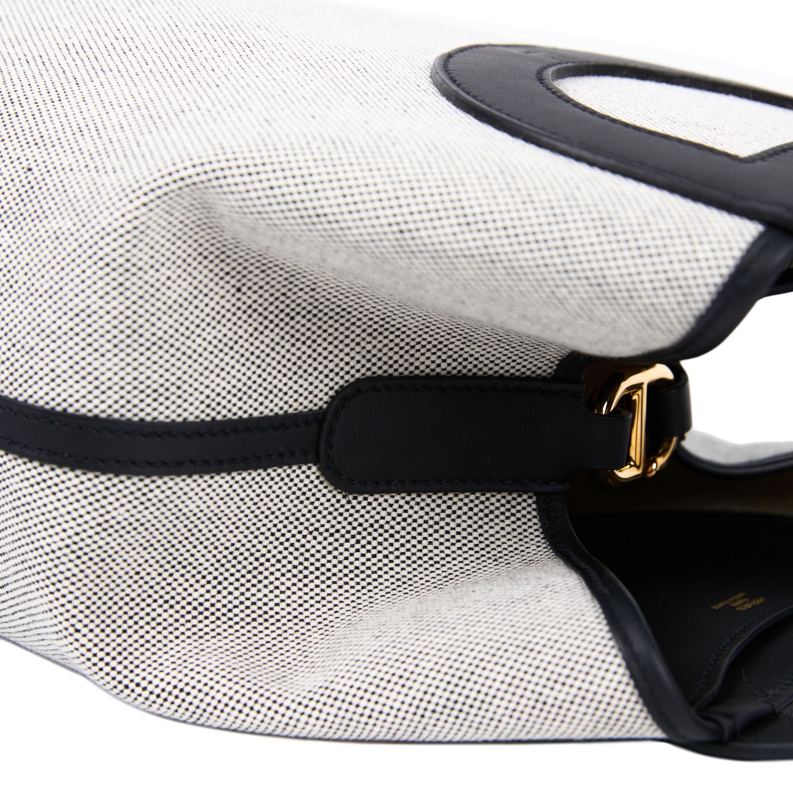 愛馬仕 Hermes In The Loop 23  豬鼻 菜籃子包 ITL23 W TS 012 AU W刻 黑帆布IN THE LOOP23 無附屬品
