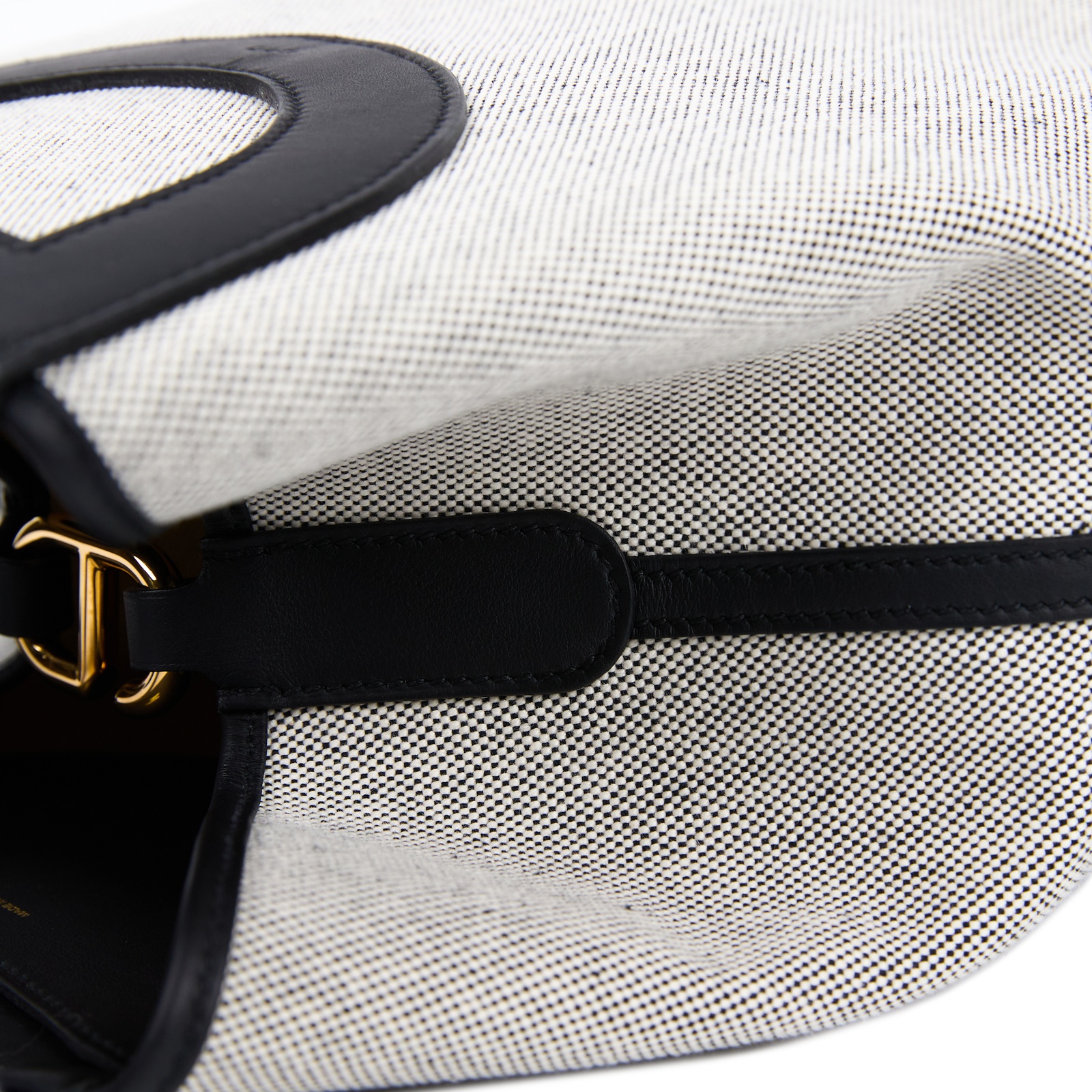 愛馬仕 Hermes In The Loop 23  豬鼻 菜籃子包 ITL23 W TS 012 AU W刻 黑帆布IN THE LOOP23 無附屬品