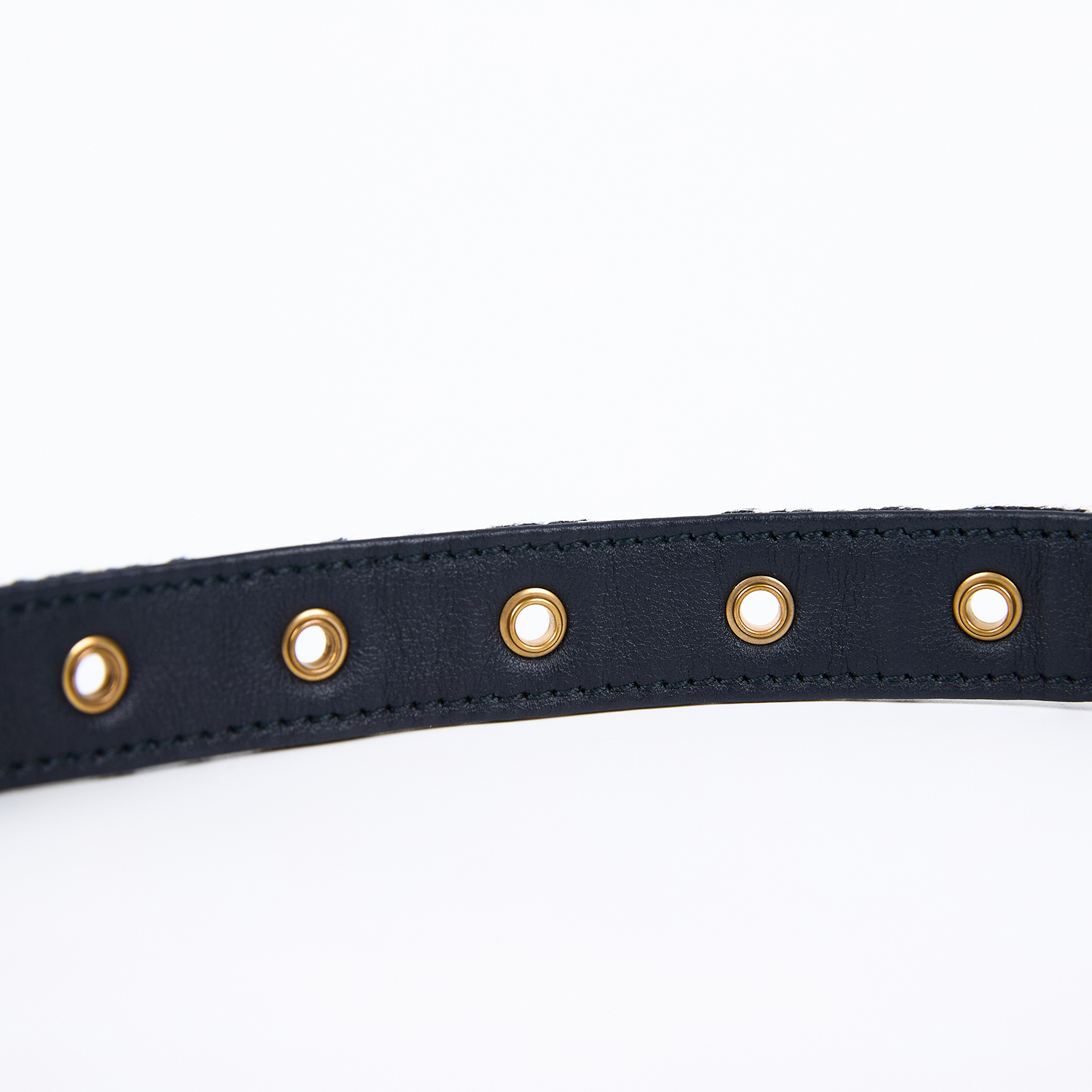 迪奧 CHRISTIAN DIOR Saddle 20mm 腰帶 皮帶 B0042CTZQ_70 藍緹花皮帶#70 原廠盒子/防塵袋/購買證明